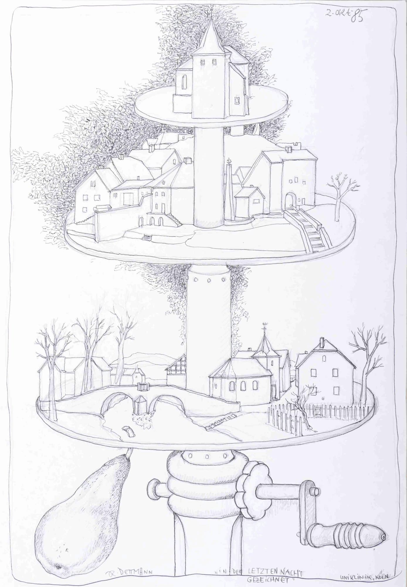 Etagiertes Kronenburg