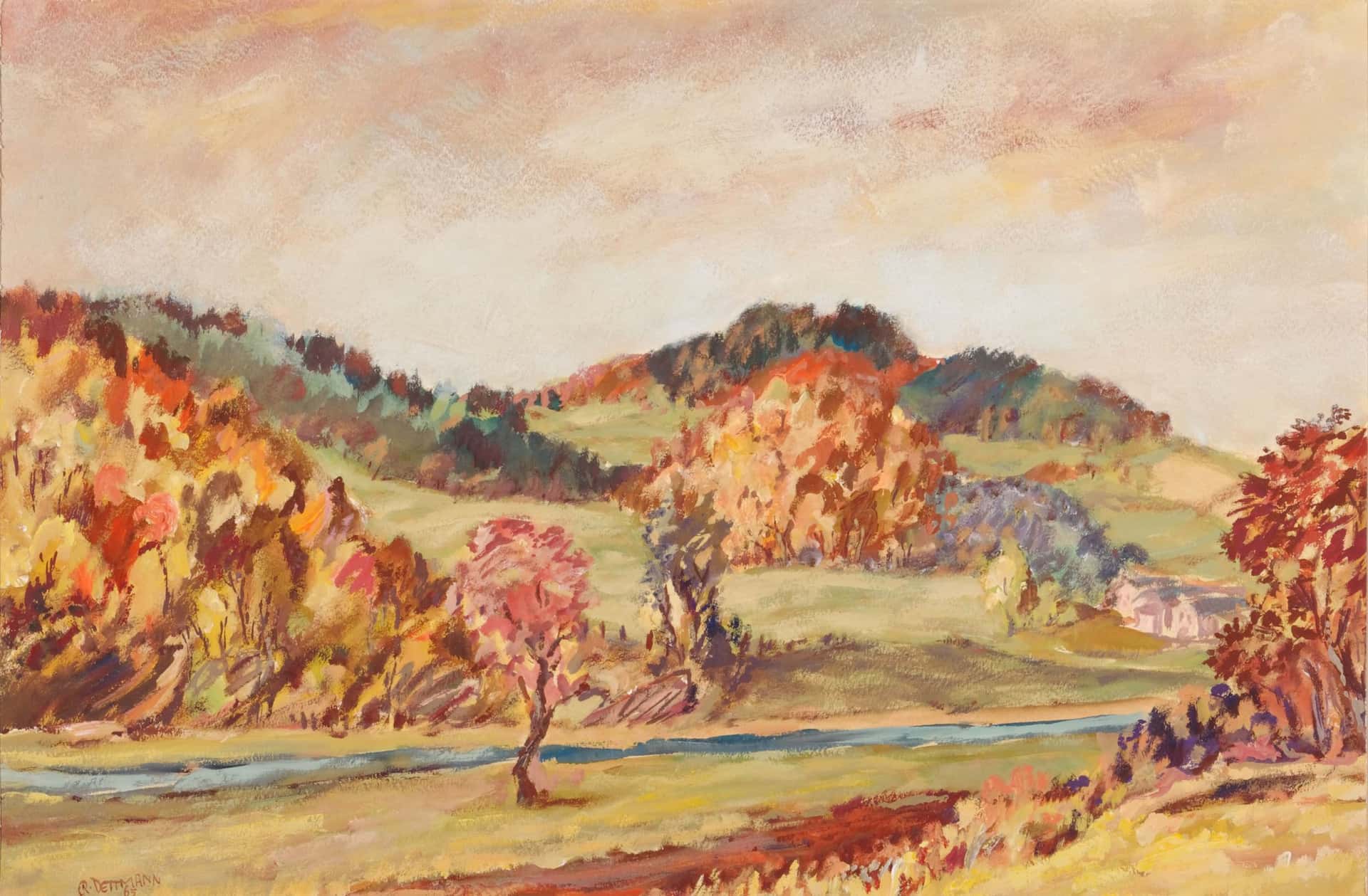 Im Tal der Our, Belgien. Auf dem Weg nach Ouren.