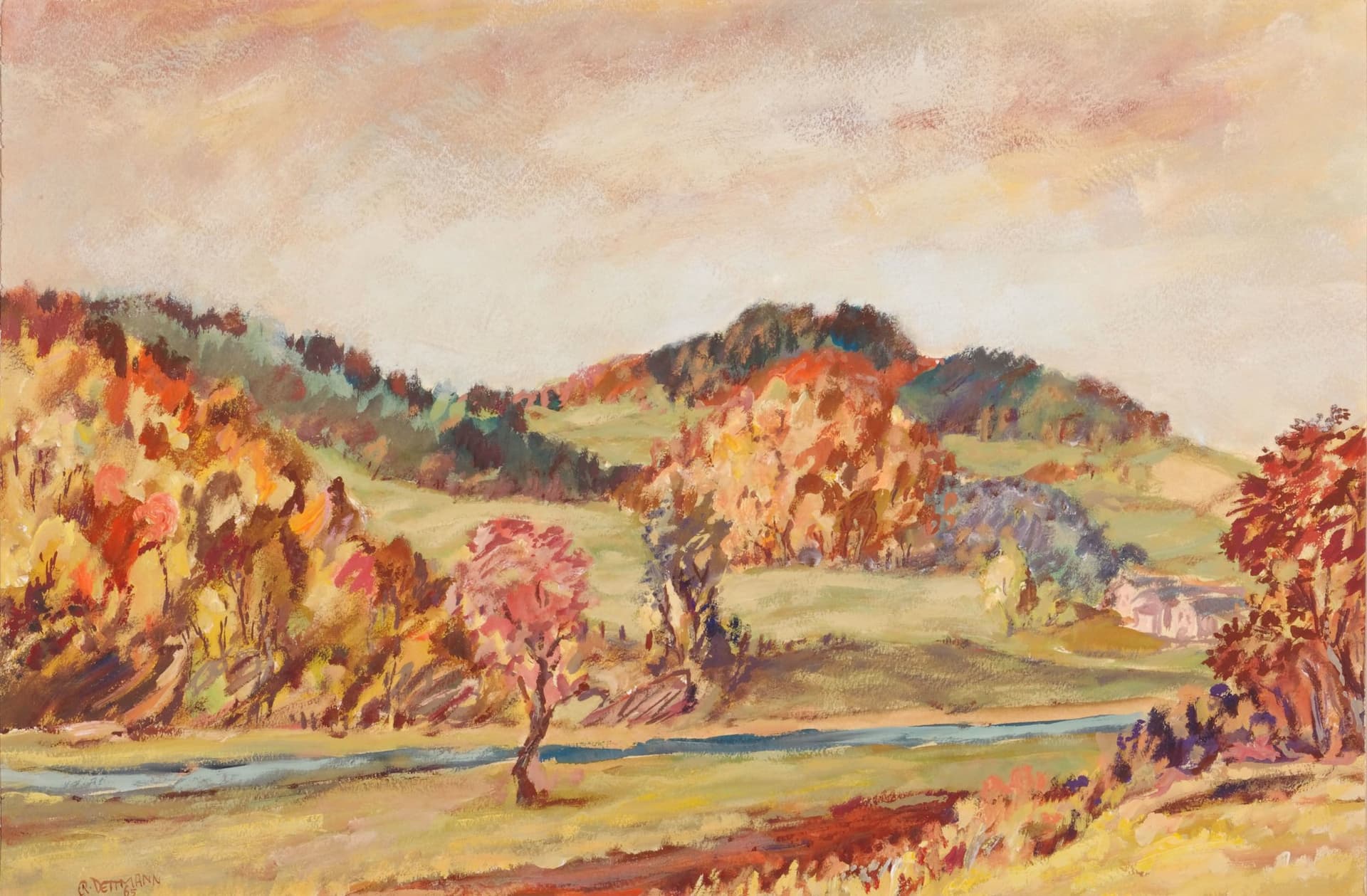 Im Tal der Our, Belgien. Auf dem Weg nach Ouren.