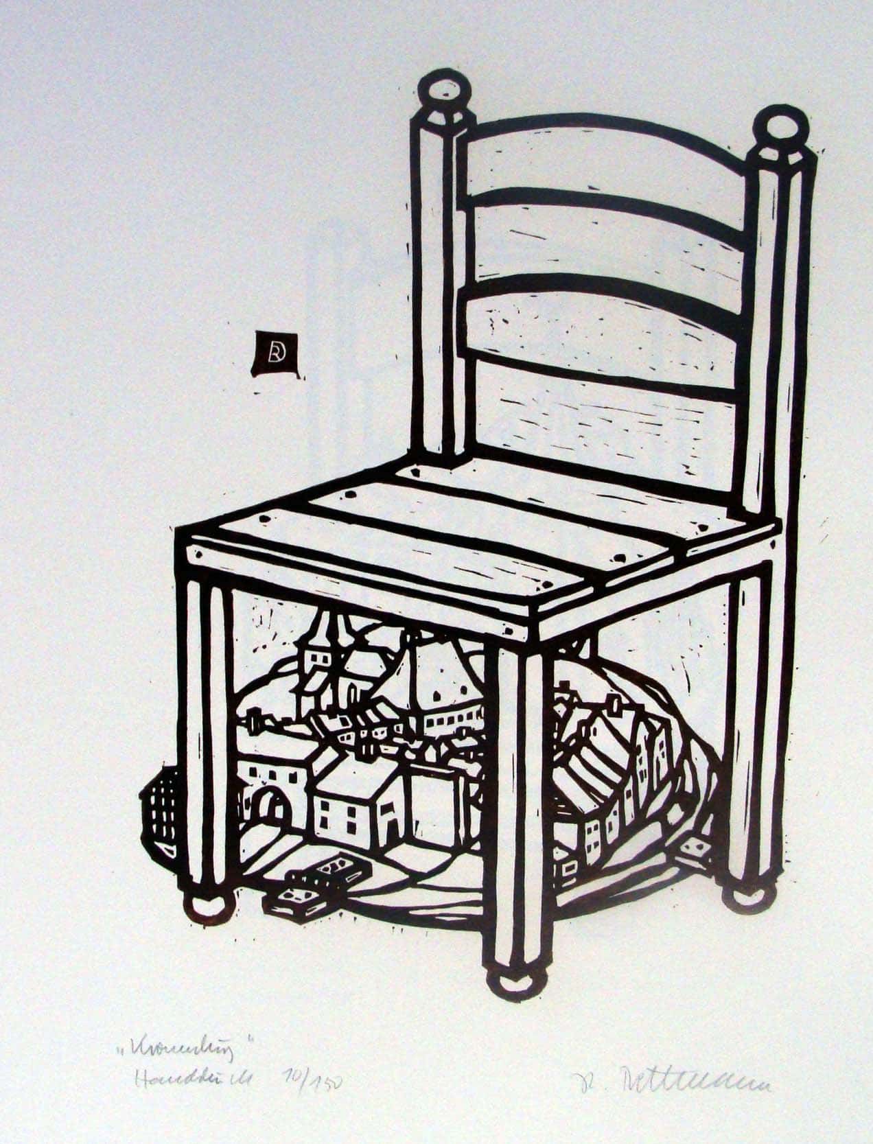 Kronenburg unter Stuhl