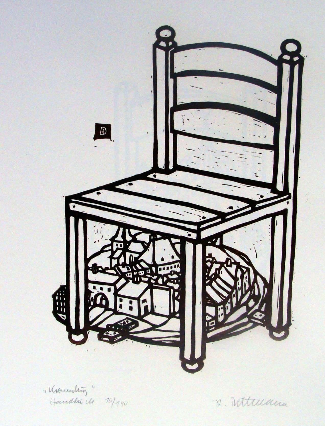 Kronenburg unter Stuhl