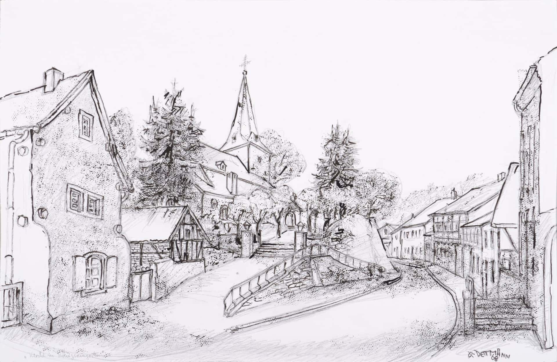 Kirche in Kreuzweingarten