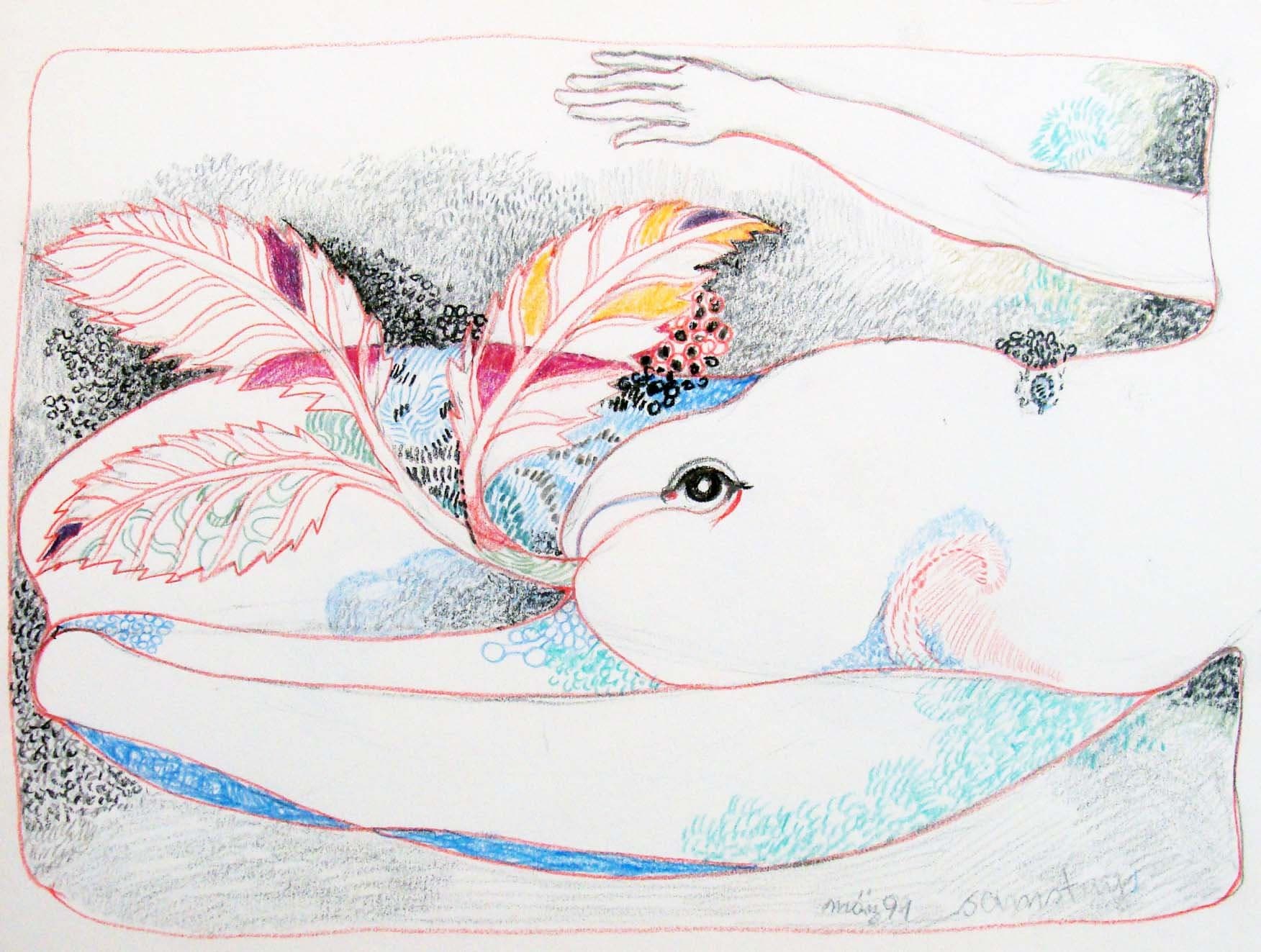 Surrealistischer Akt