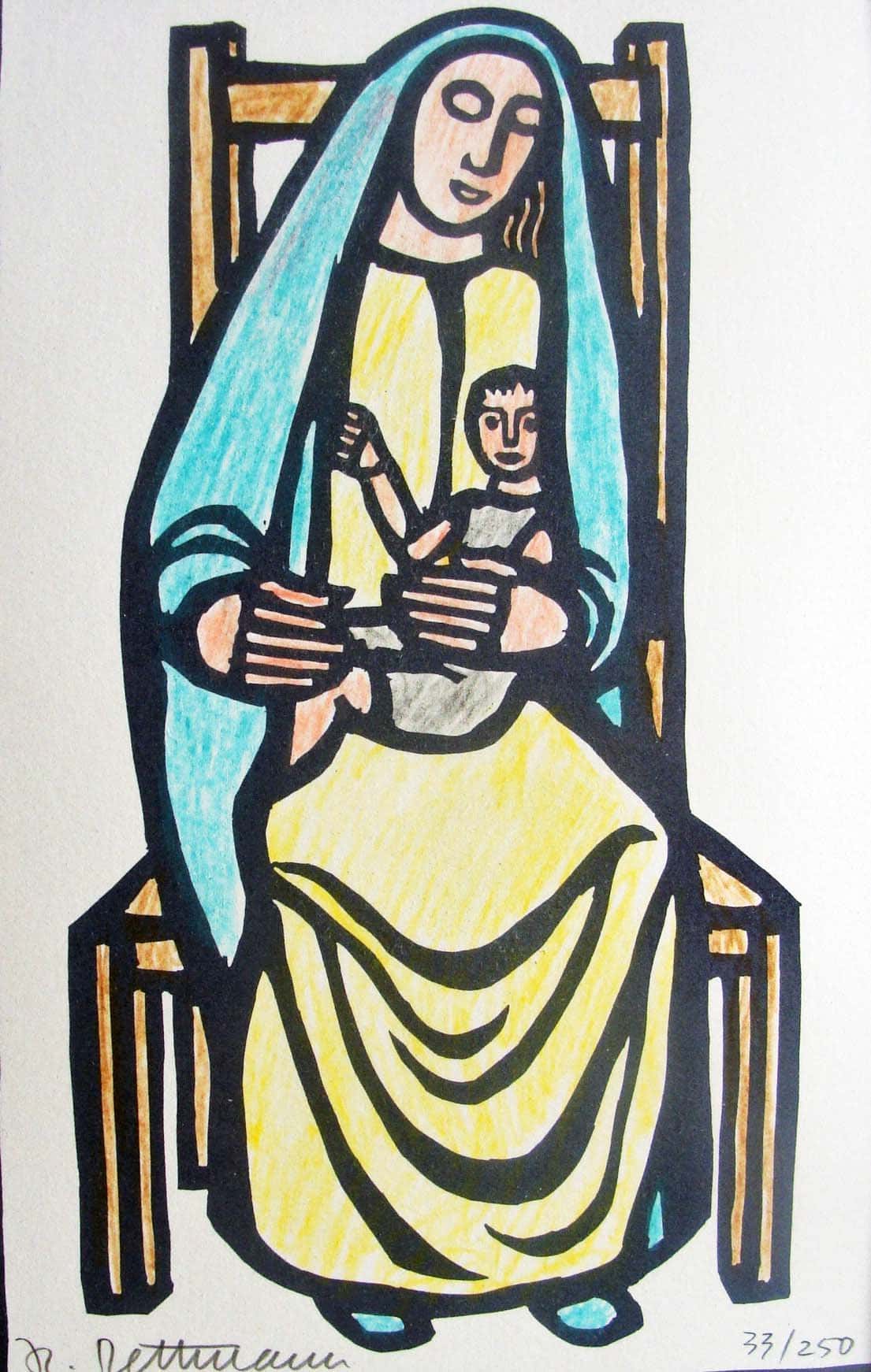 Muttergottes mit Kind