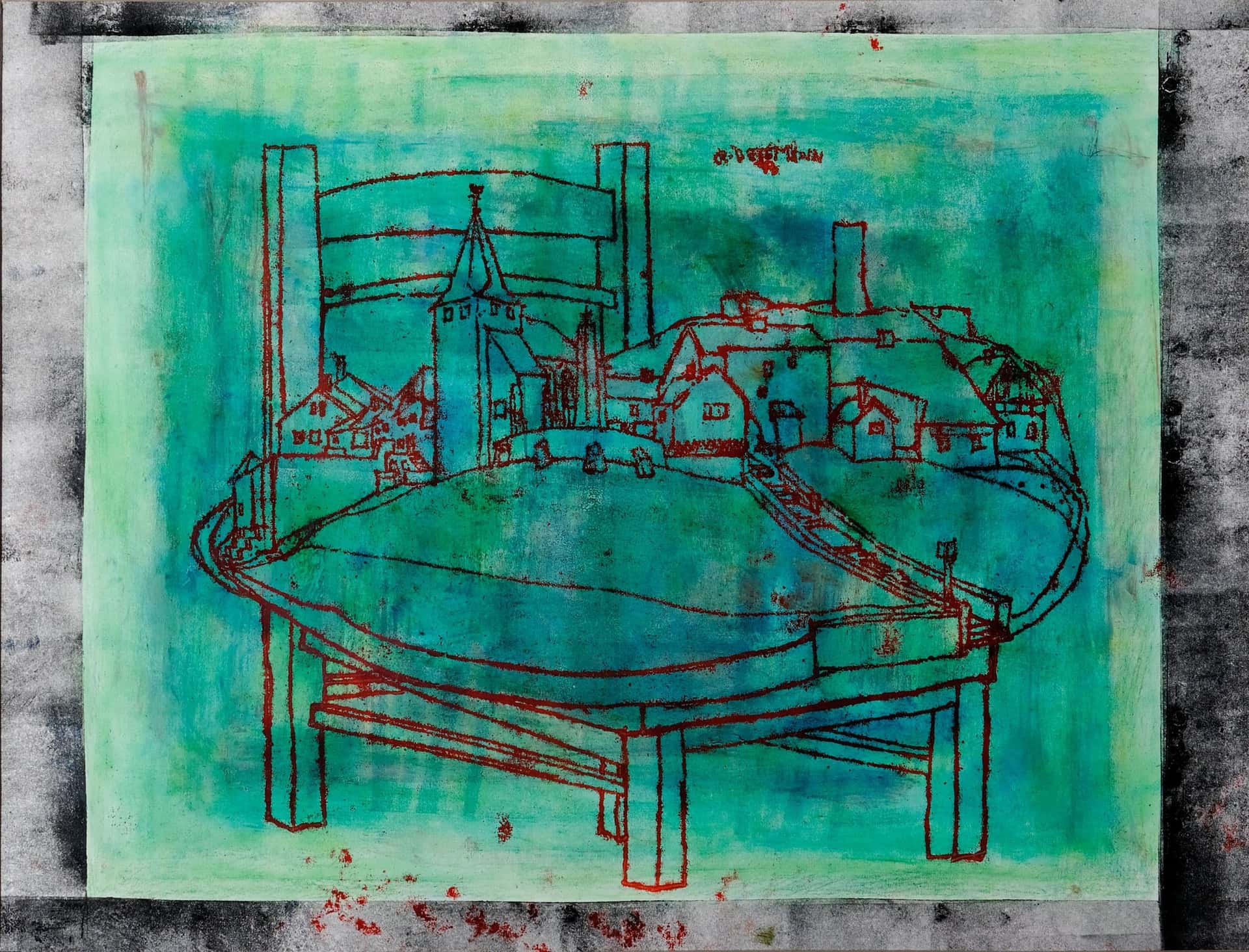 Kronenburg auf Stuhl