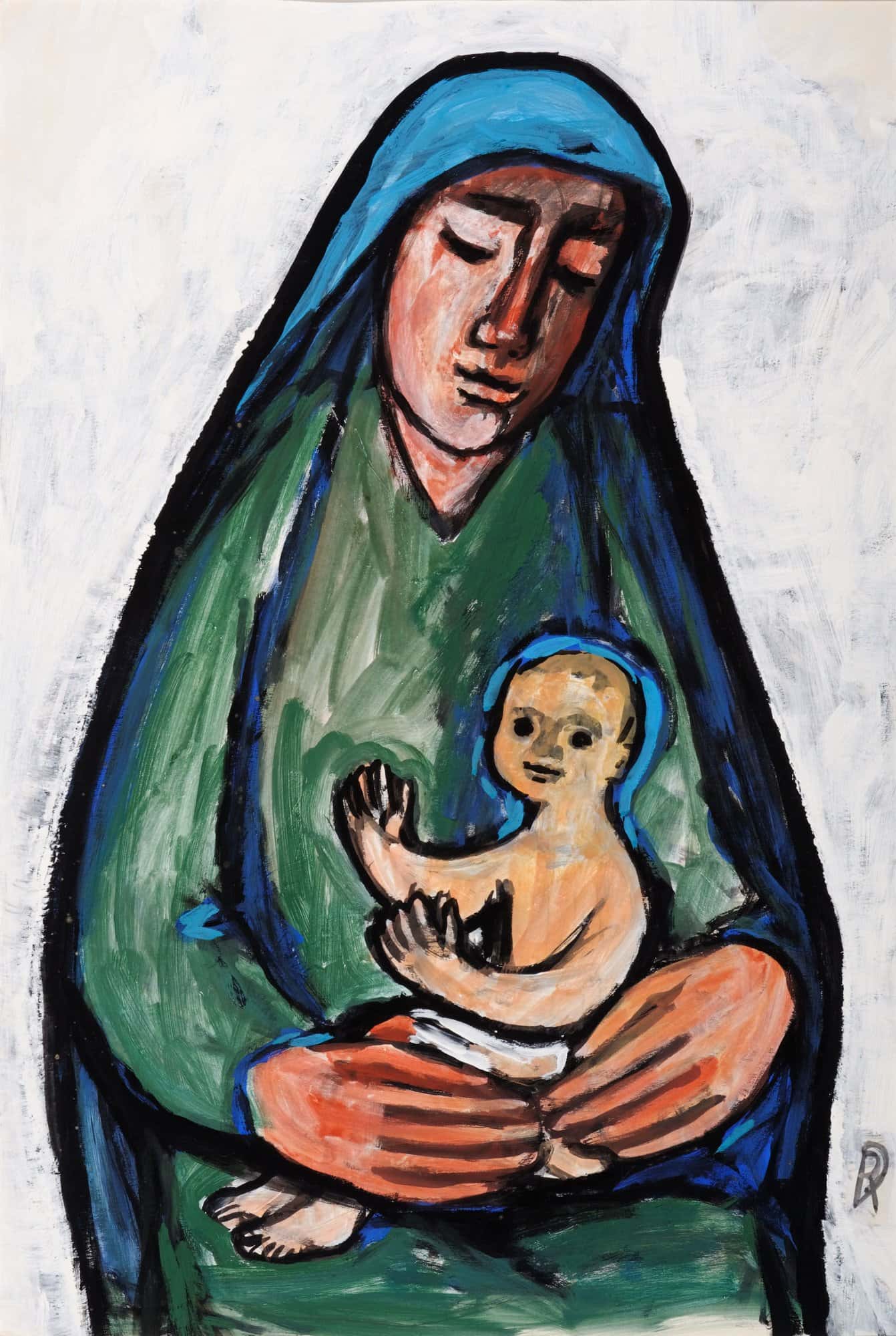 Muttergottes mit Kind