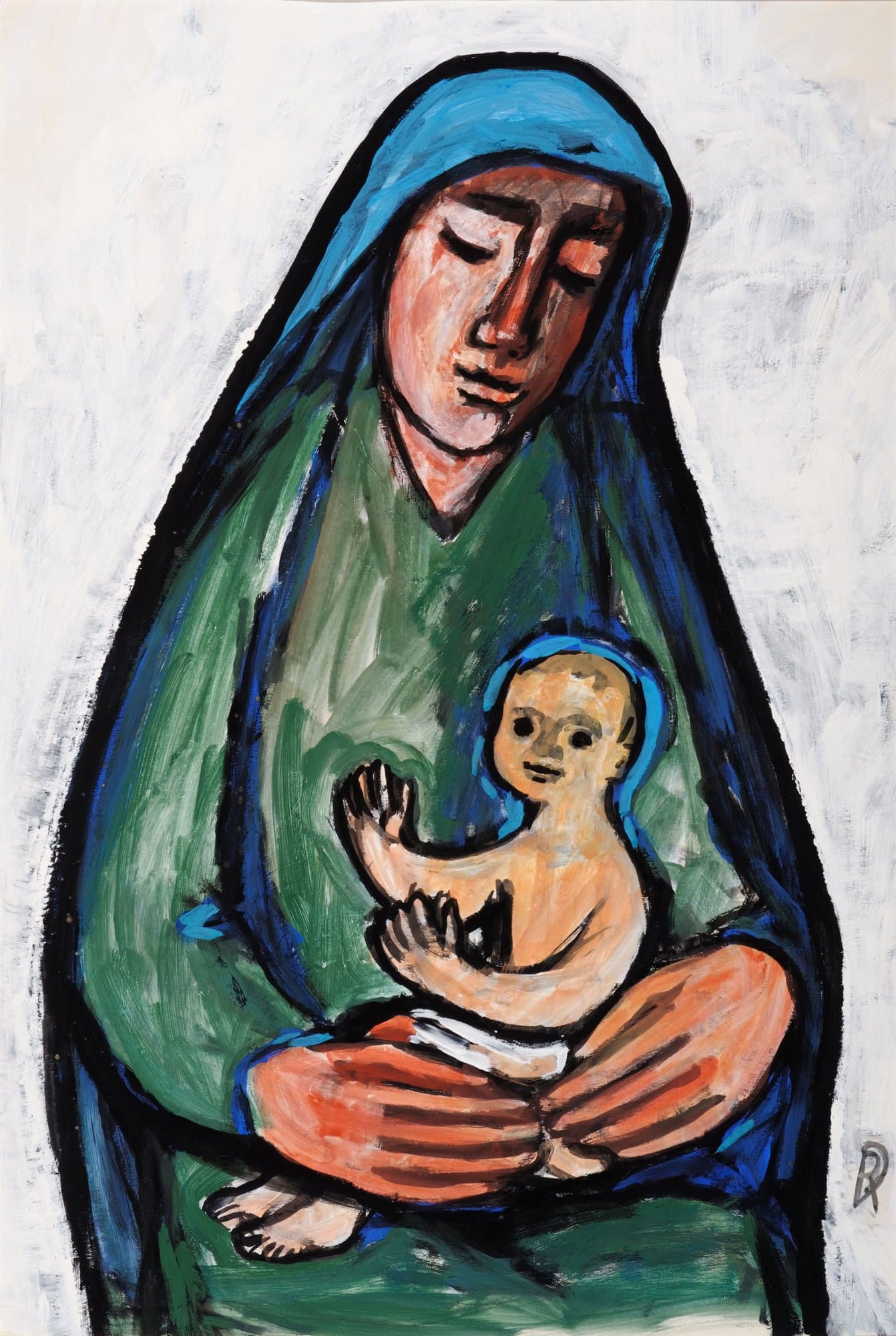 Muttergottes mit Kind