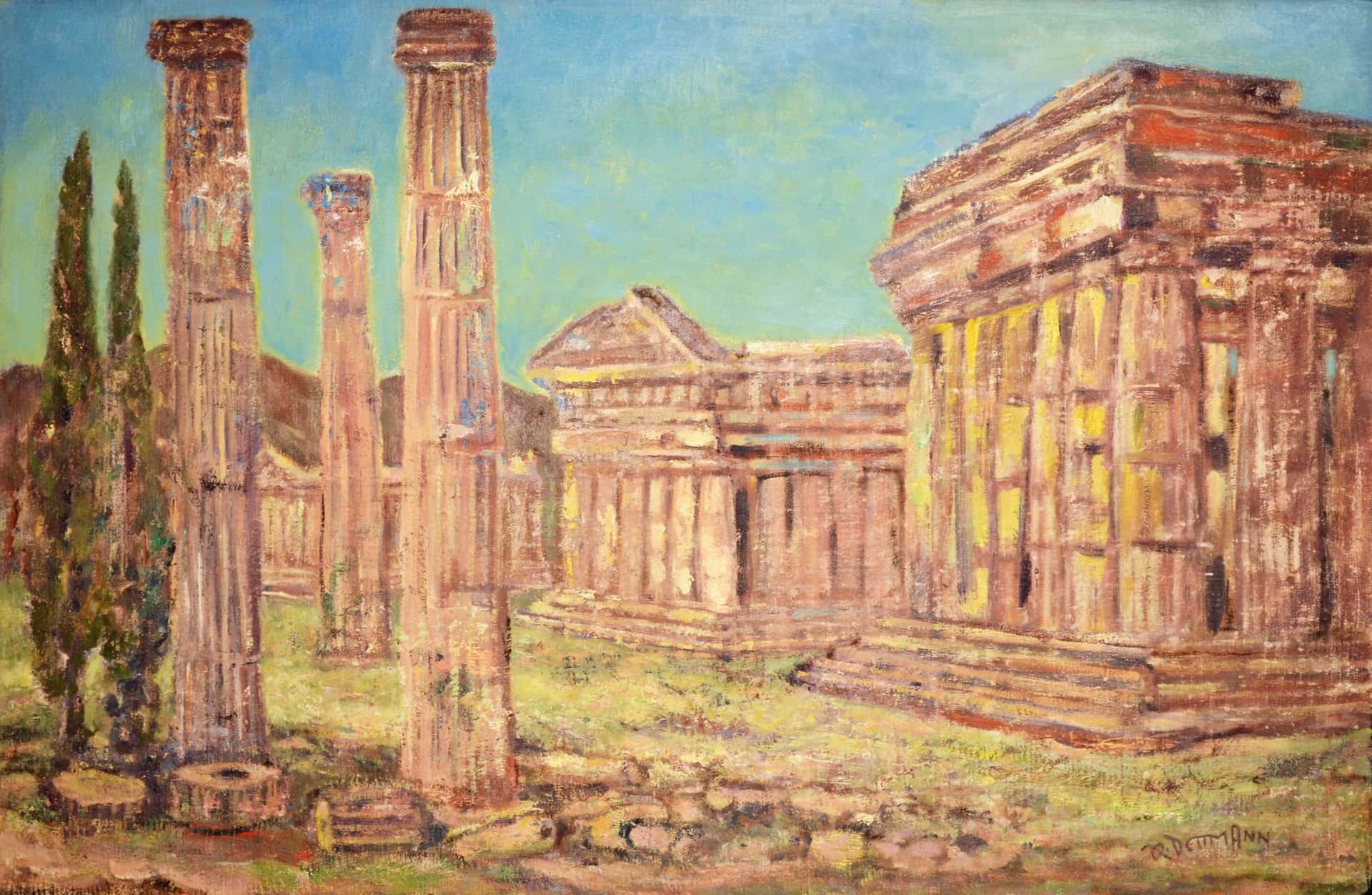 Paestum südlich von Neapel