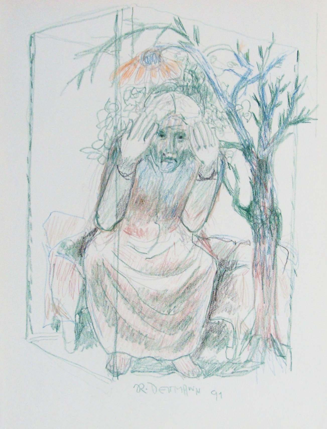 Surrealistisches Portrait