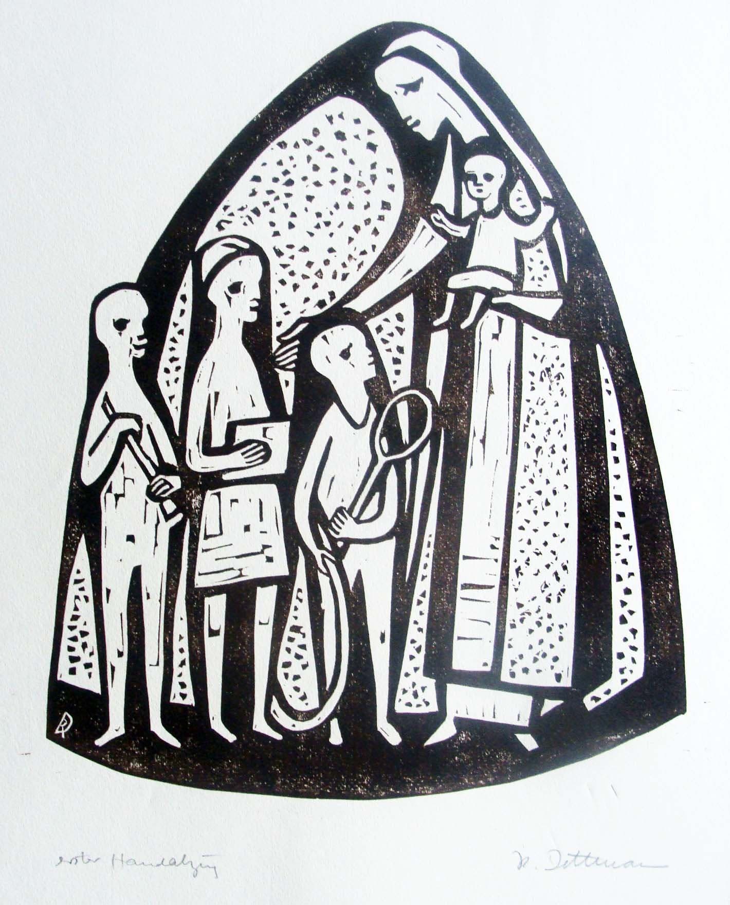 Muttergottes mit Kindern