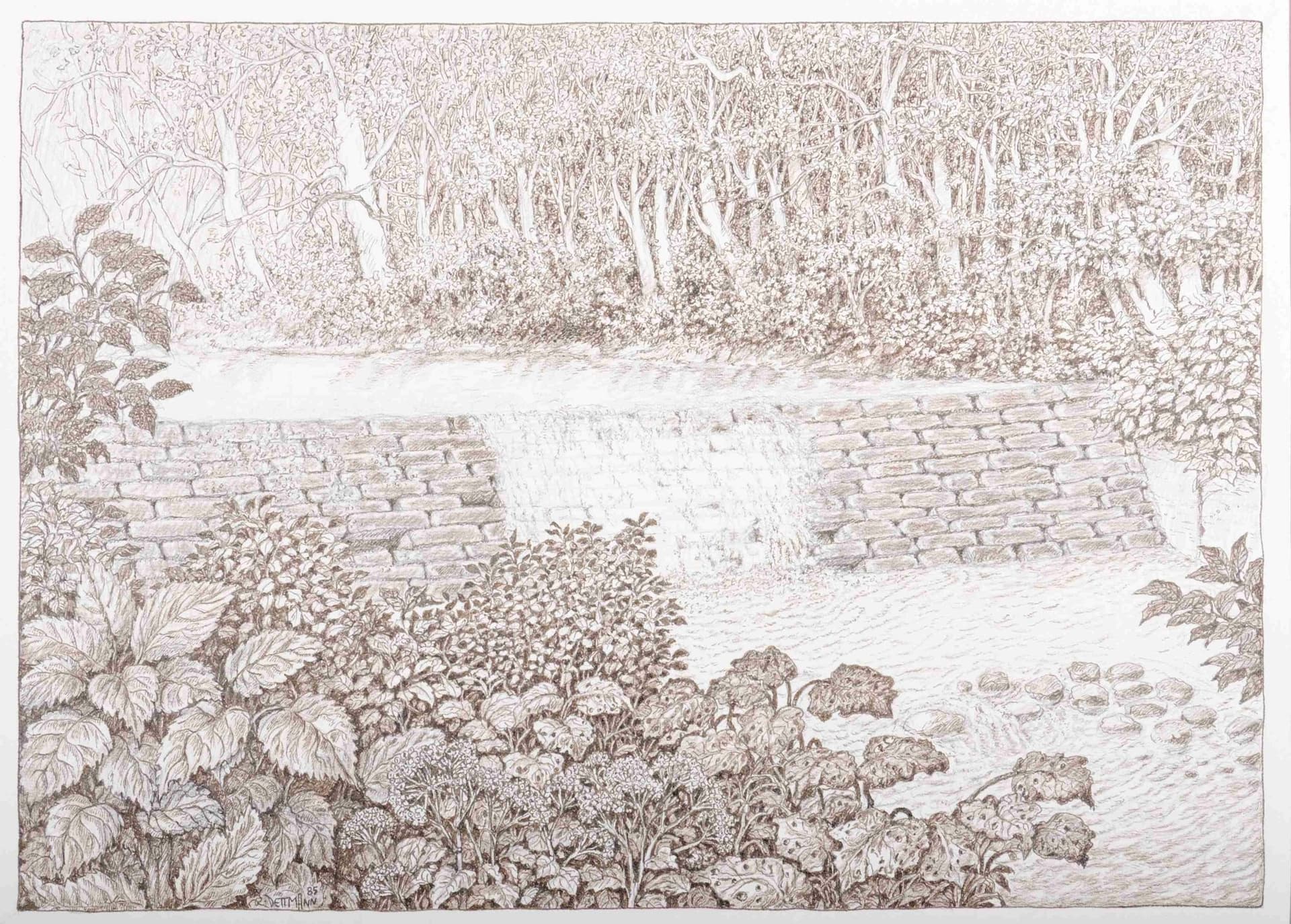 Wasserfall, Philippsheim an der Kyll