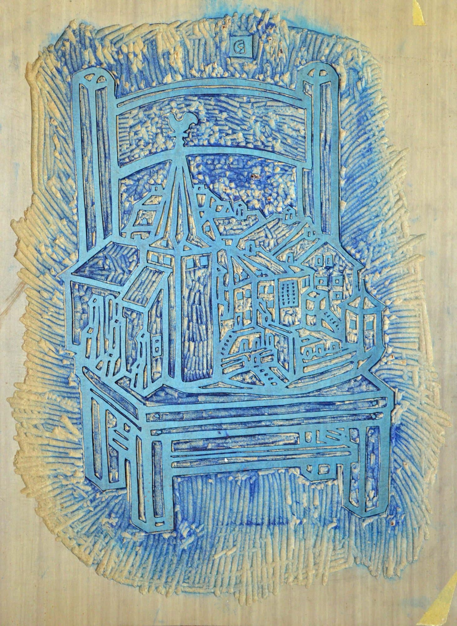 Kronenburg auf Stuhl