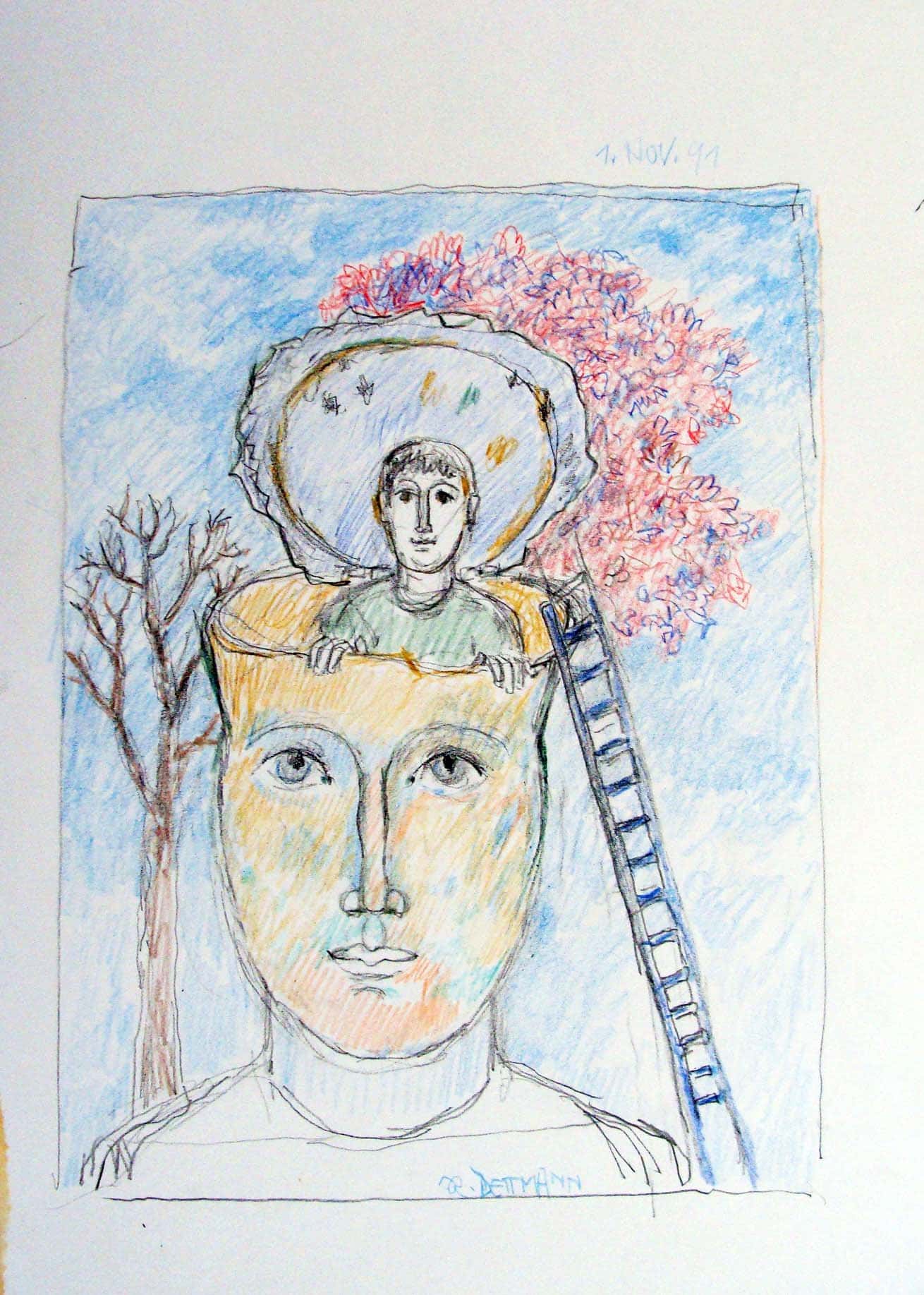 Surrealistische Komposition