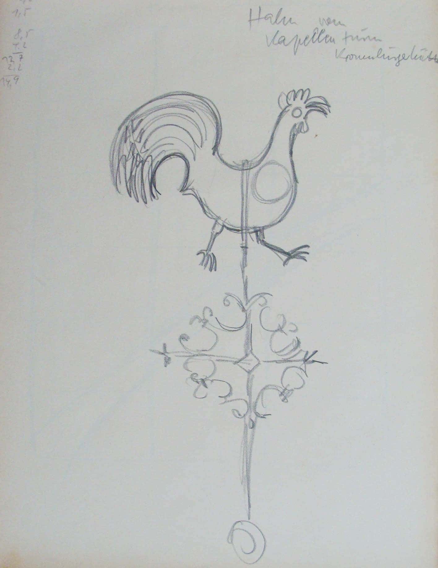 Wetterhahn Kapelle Kronenburgerhütte