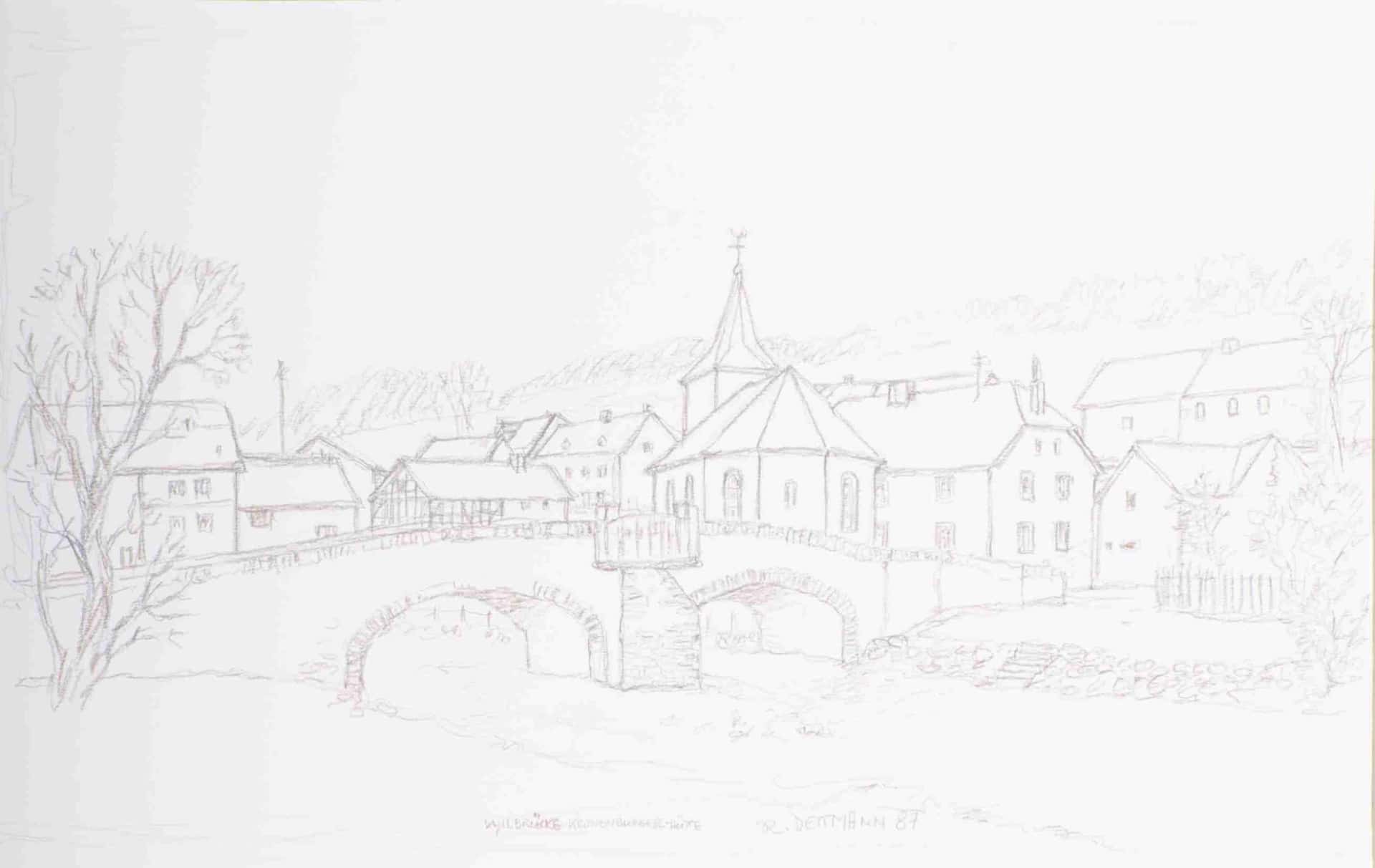 Kyllbrücke, Kronenburger Hütte