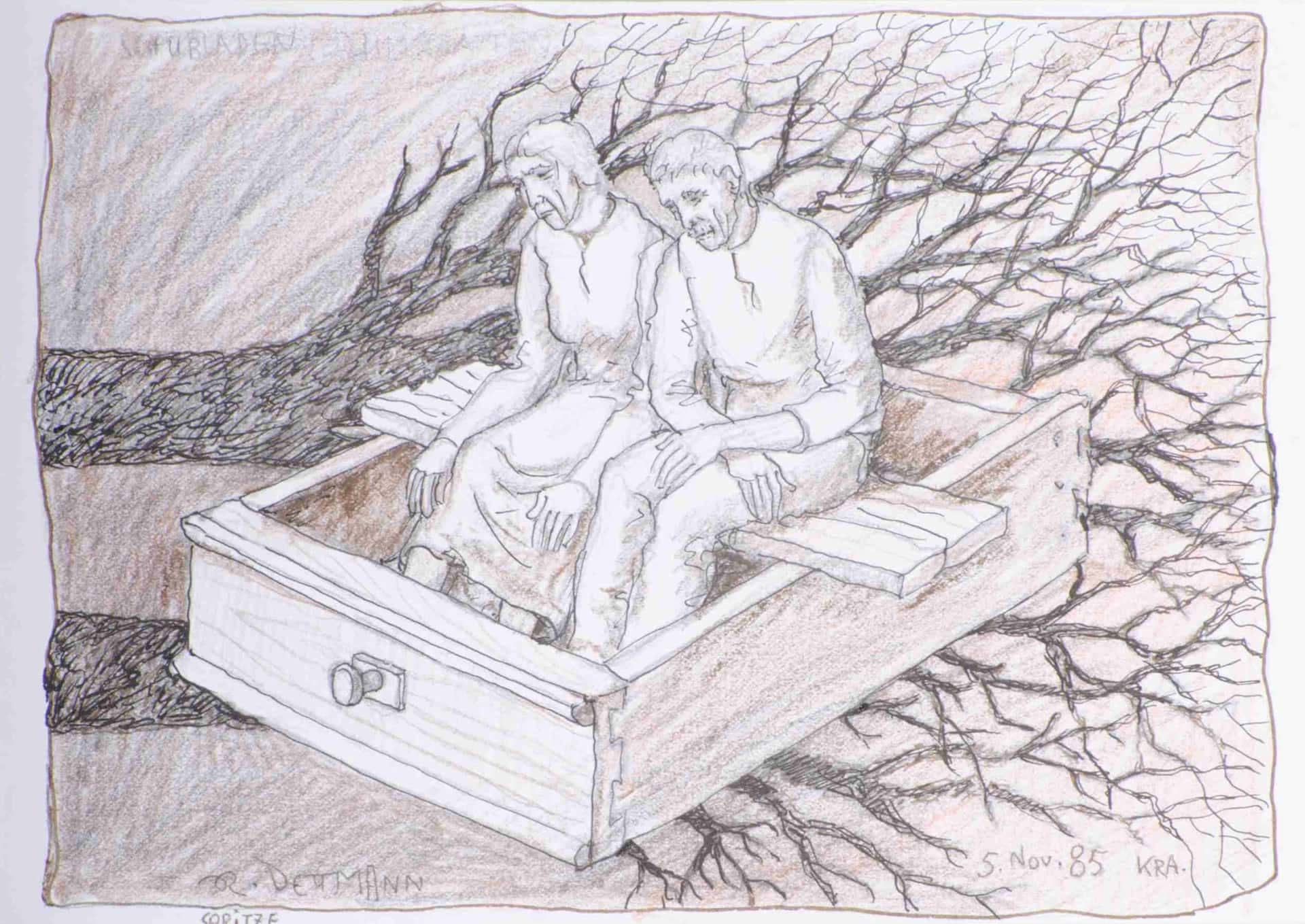 Schubladen/Baumschatten