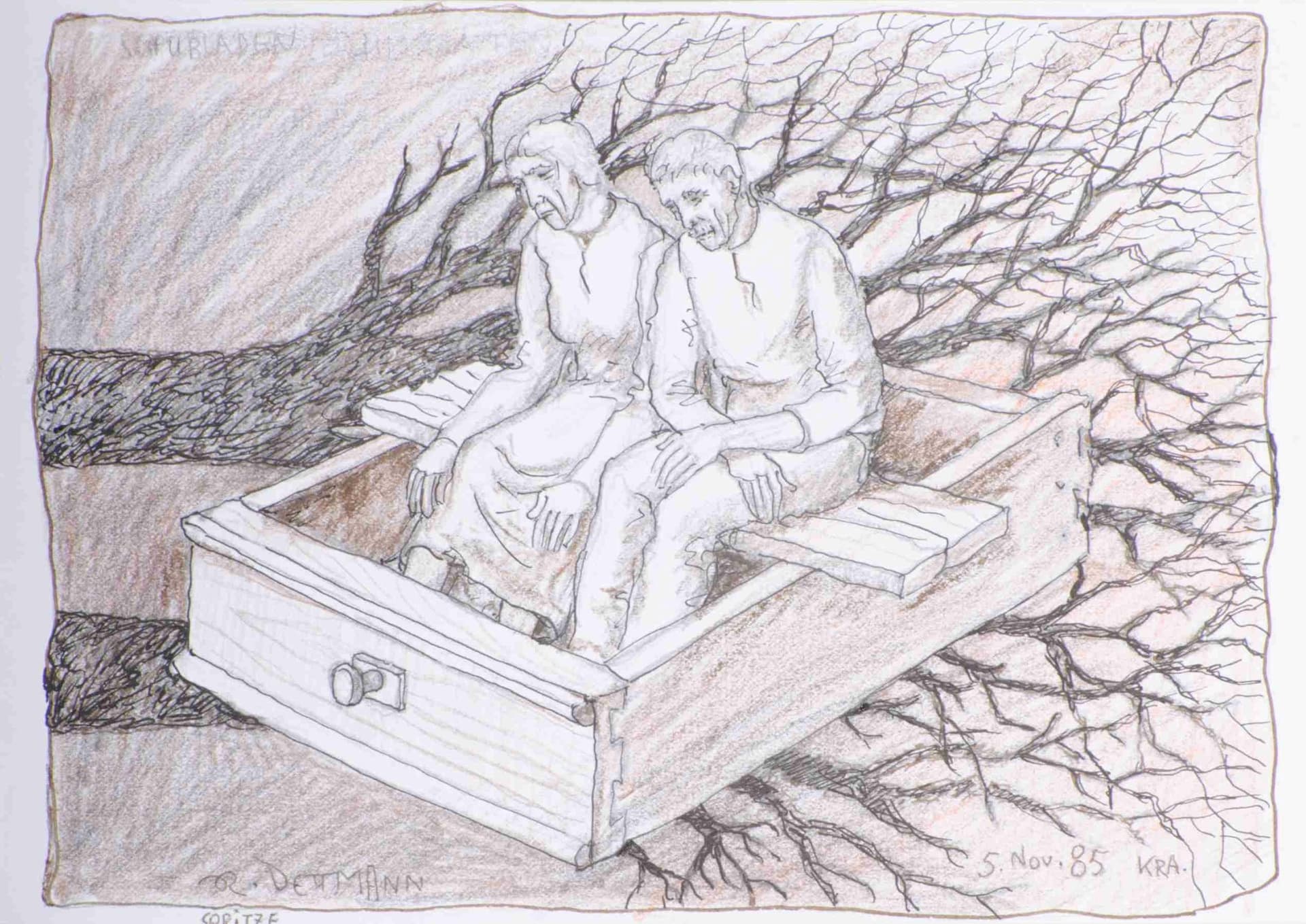 Schubladen/Baumschatten