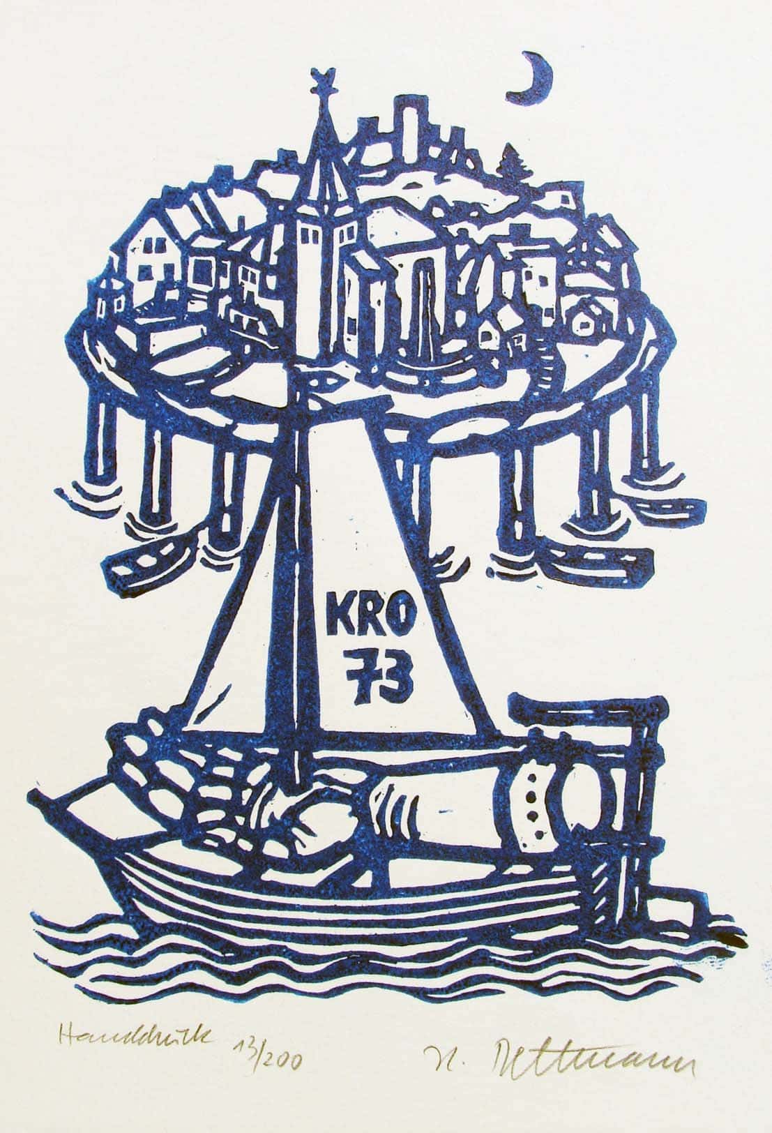 Kronenburg im Wasser