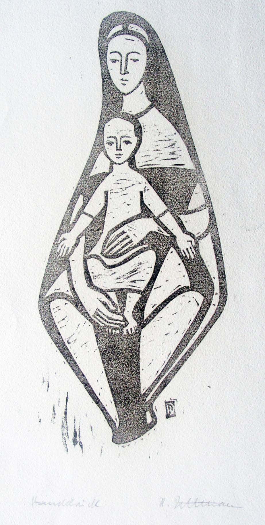 Muttergottes mit Kind