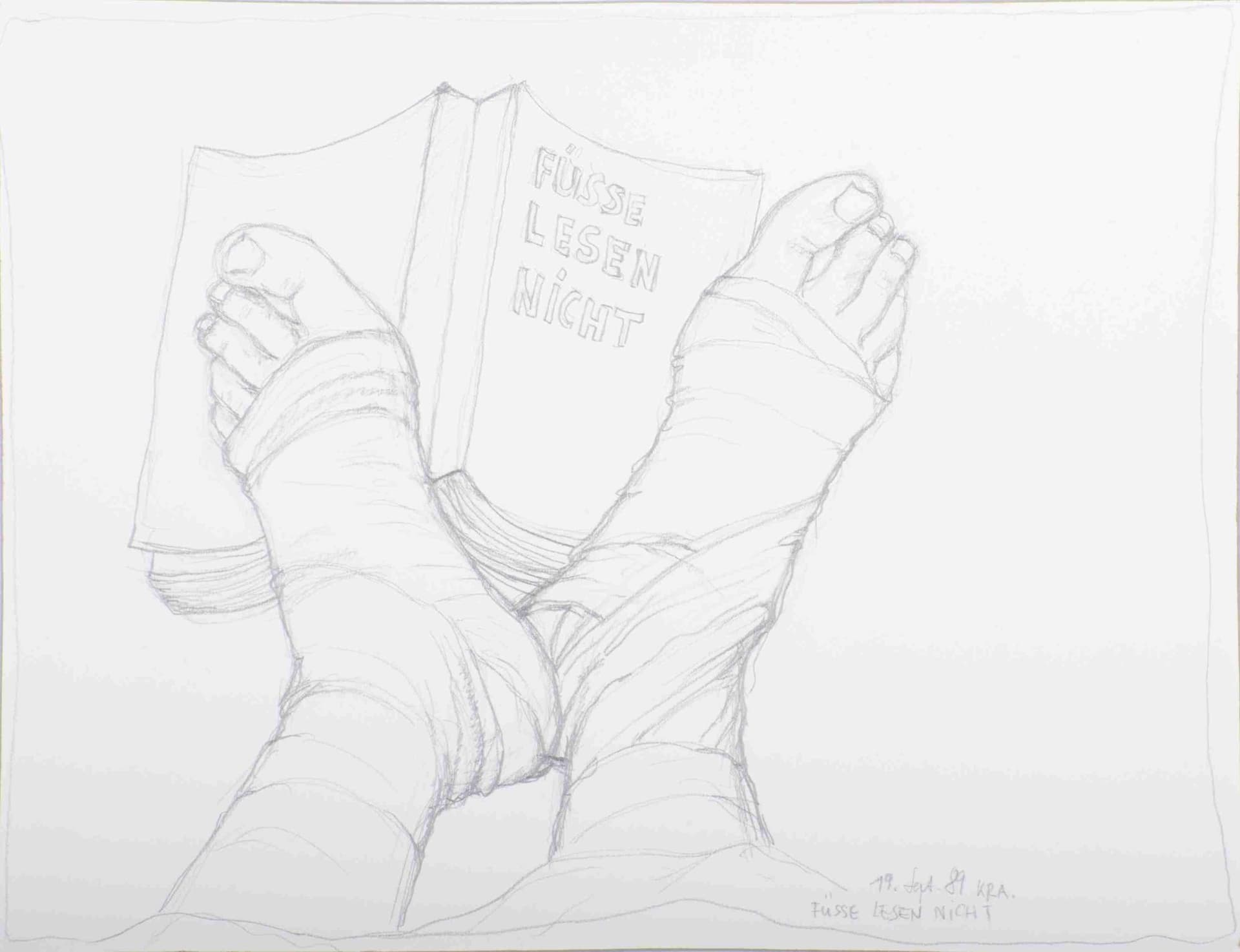 Füsse lesen nicht