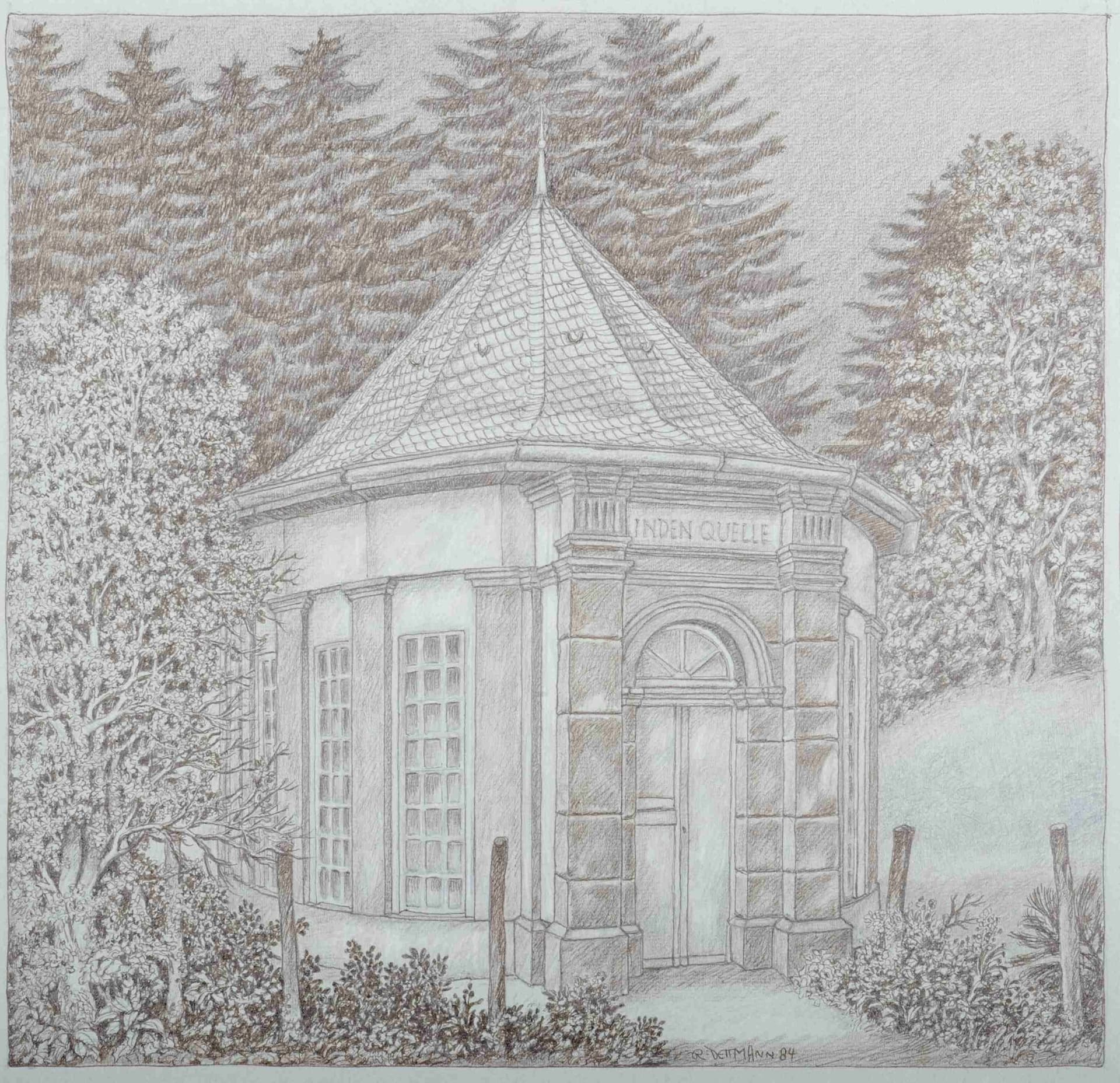 Altes Brunnenhaus, Birresborner Sprudel