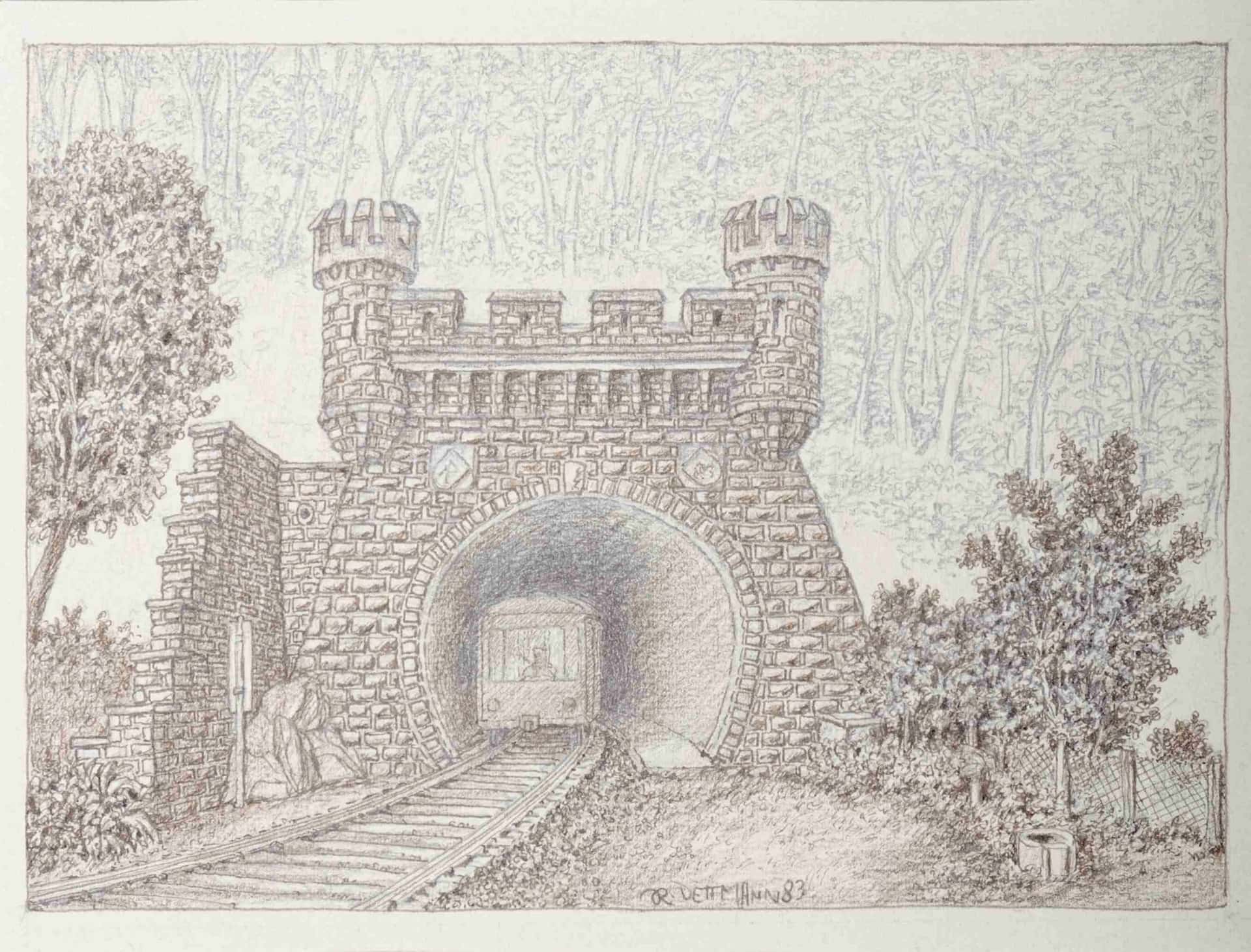 Friedrich-Wilhelm-Tunnel, Speicher