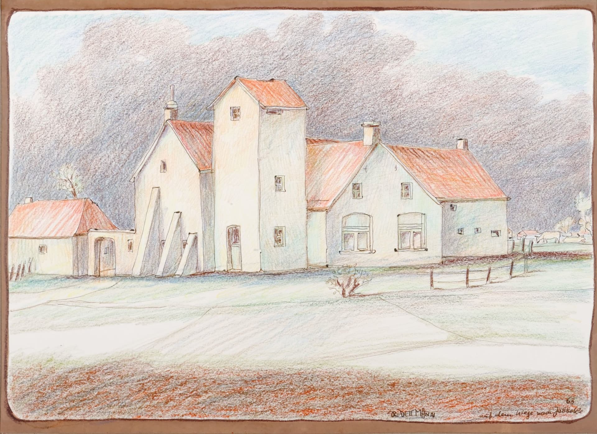 Auf dem Wege nach Jabbeke, Belgien