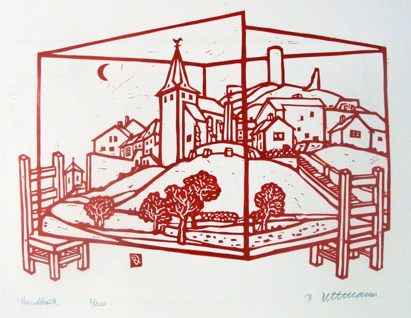 Kronenburg auf Stühlen