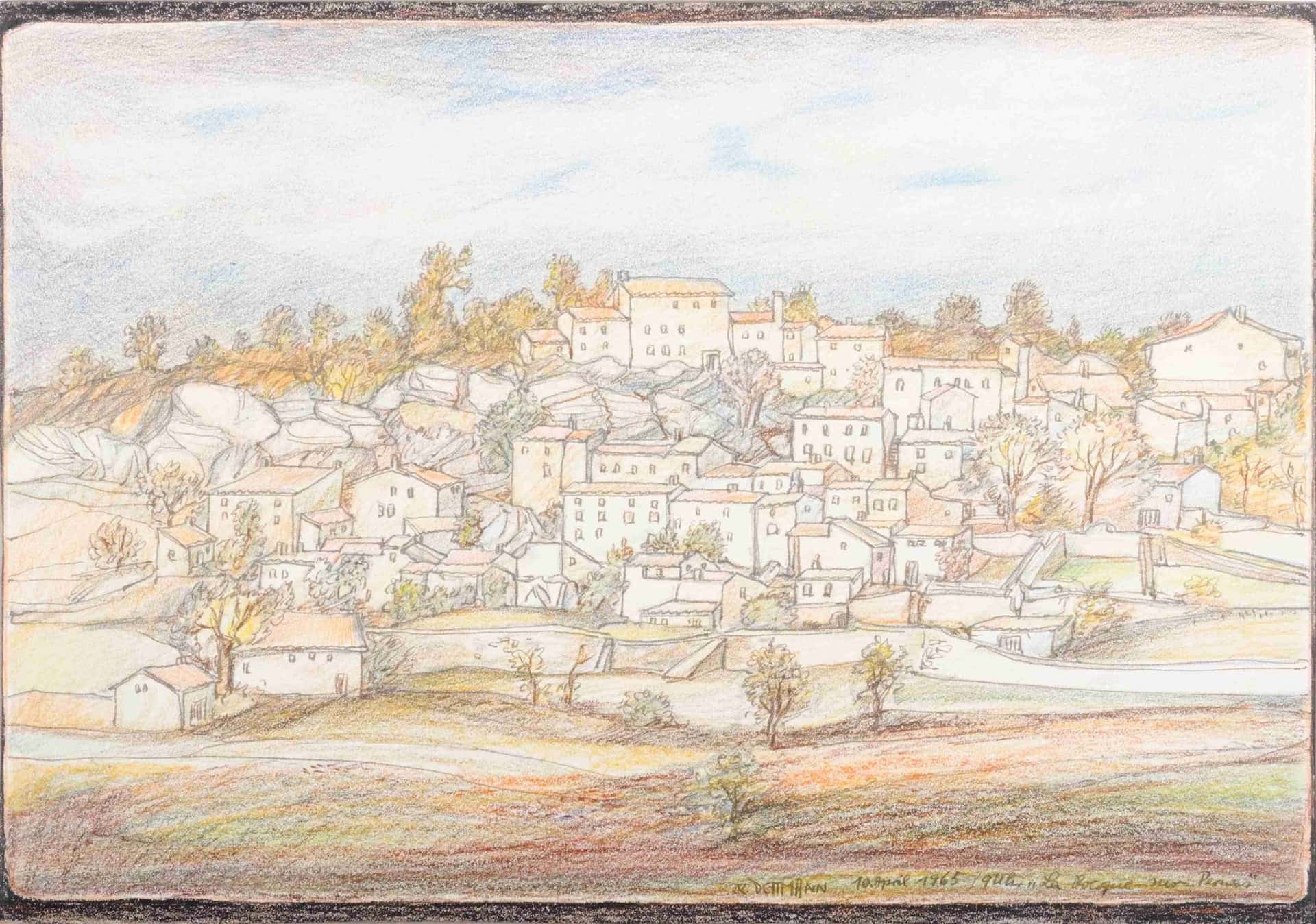 La Roque-sur-Pernes, Frankreich