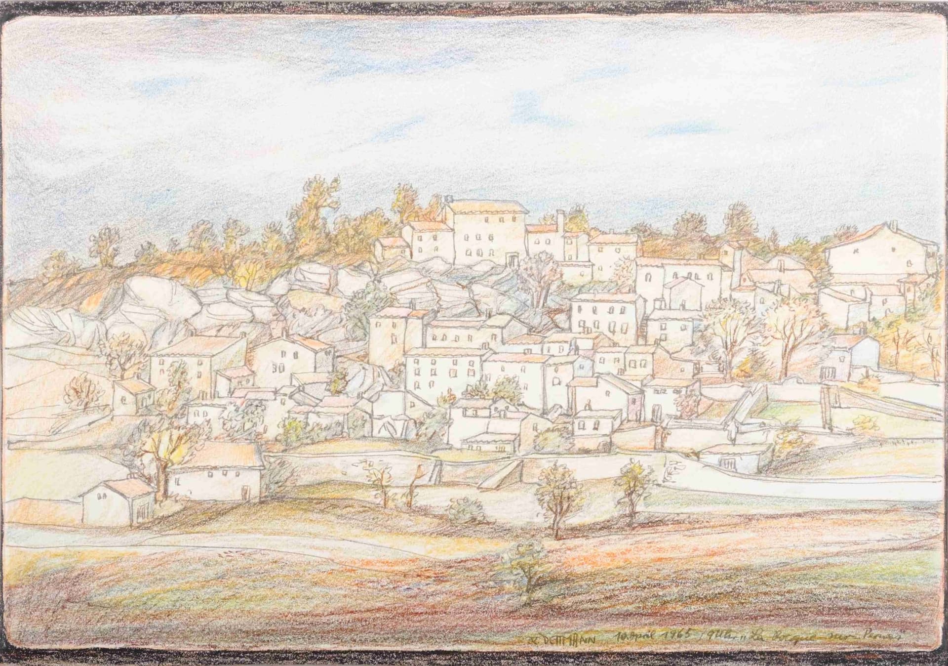 La Roque-sur-Pernes, Frankreich