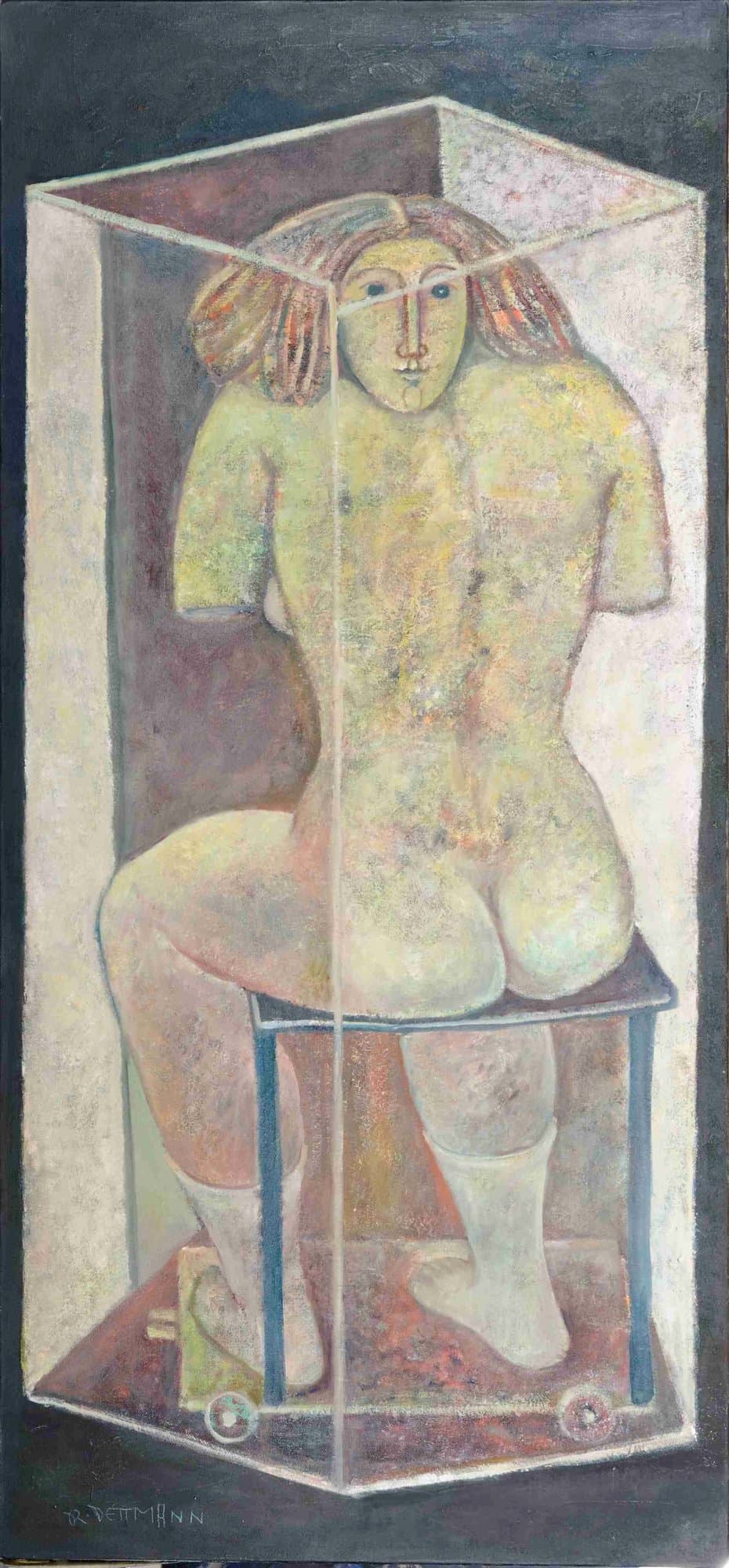 Surrealistischer Frauenakt