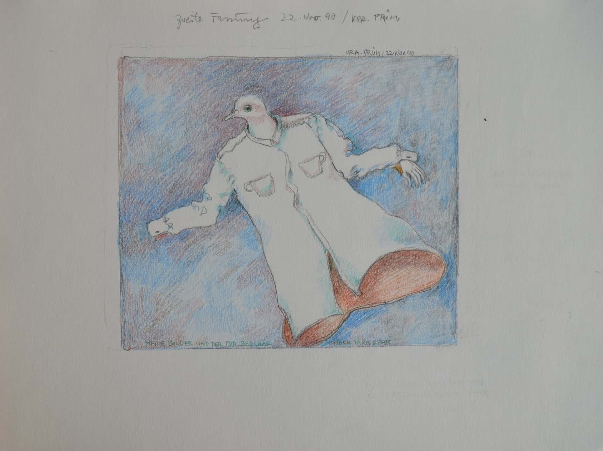 Meine Bilder und der Tod beschäftigen mich sehr