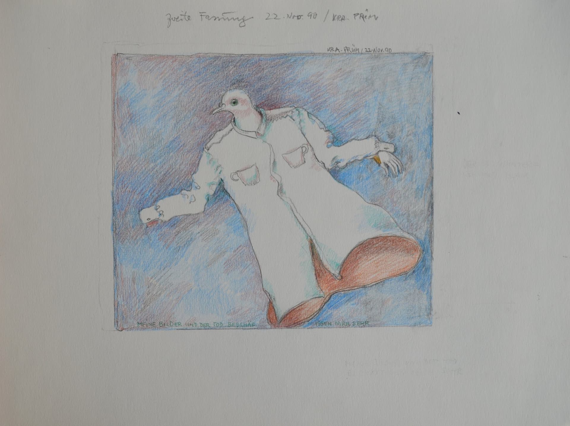 Meine Bilder und der Tod beschäftigen mich sehr