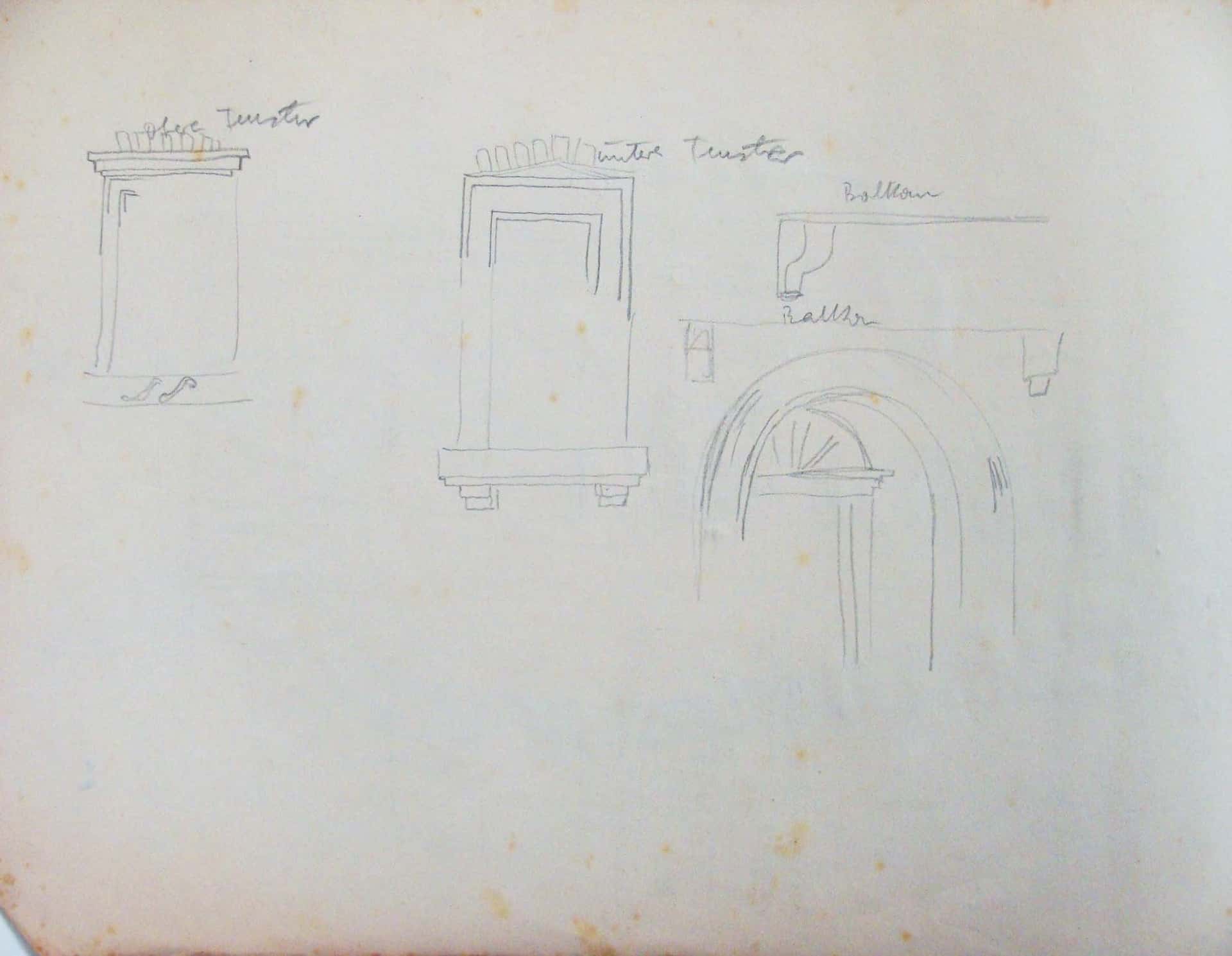 Fenster und Türbogen