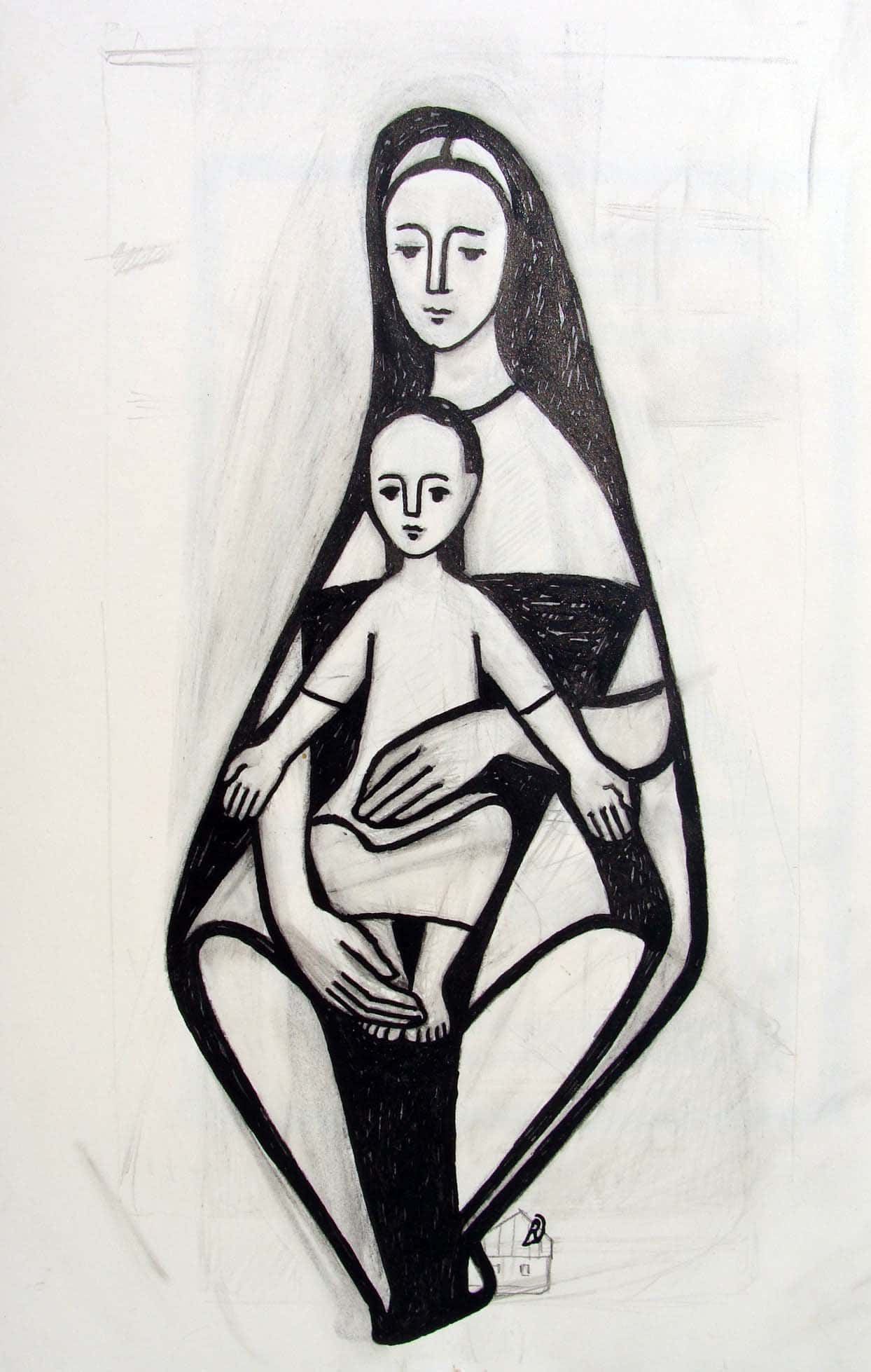 Muttergottes mit Kind