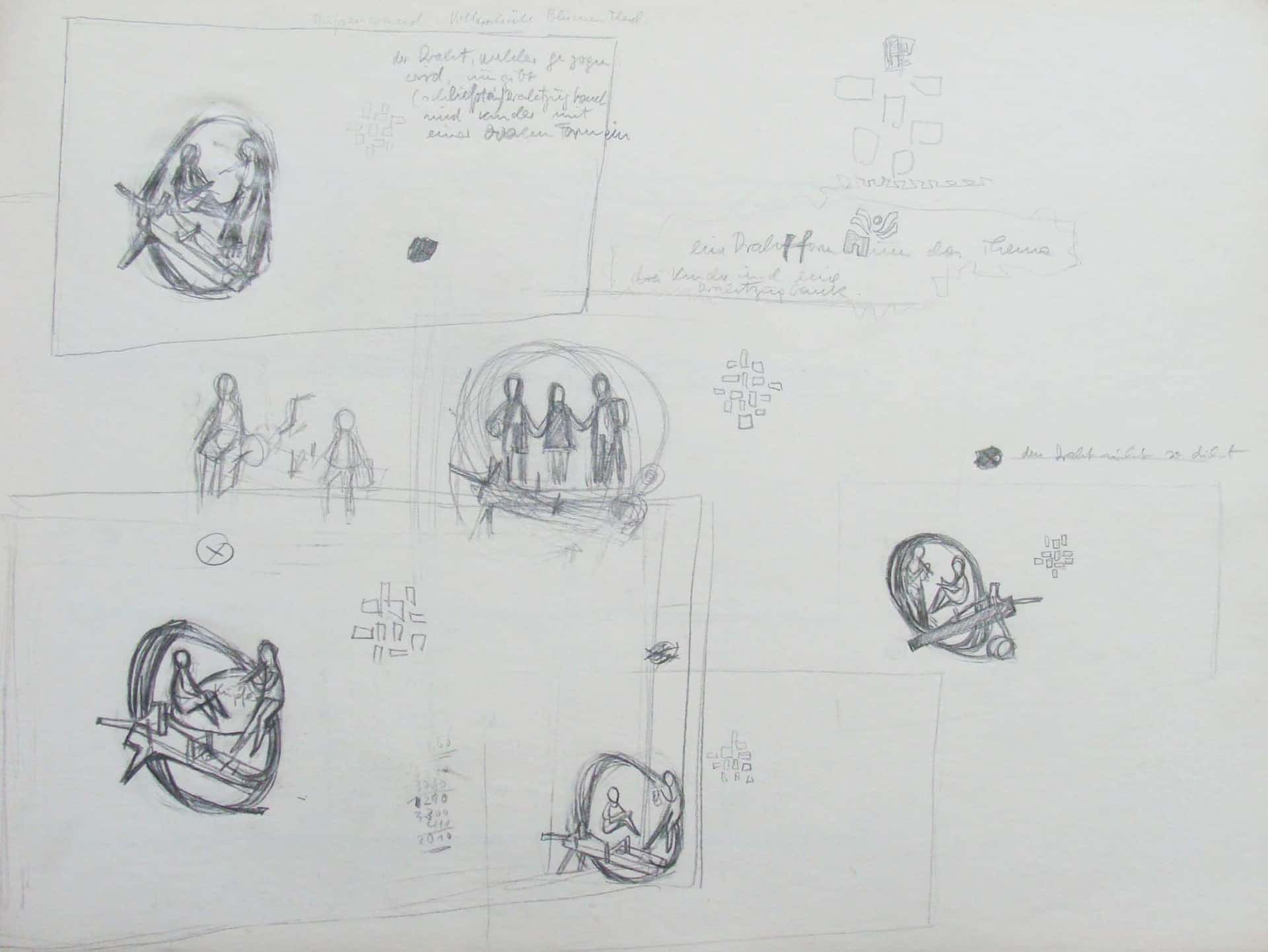 Kinder mit Drahtzugbank