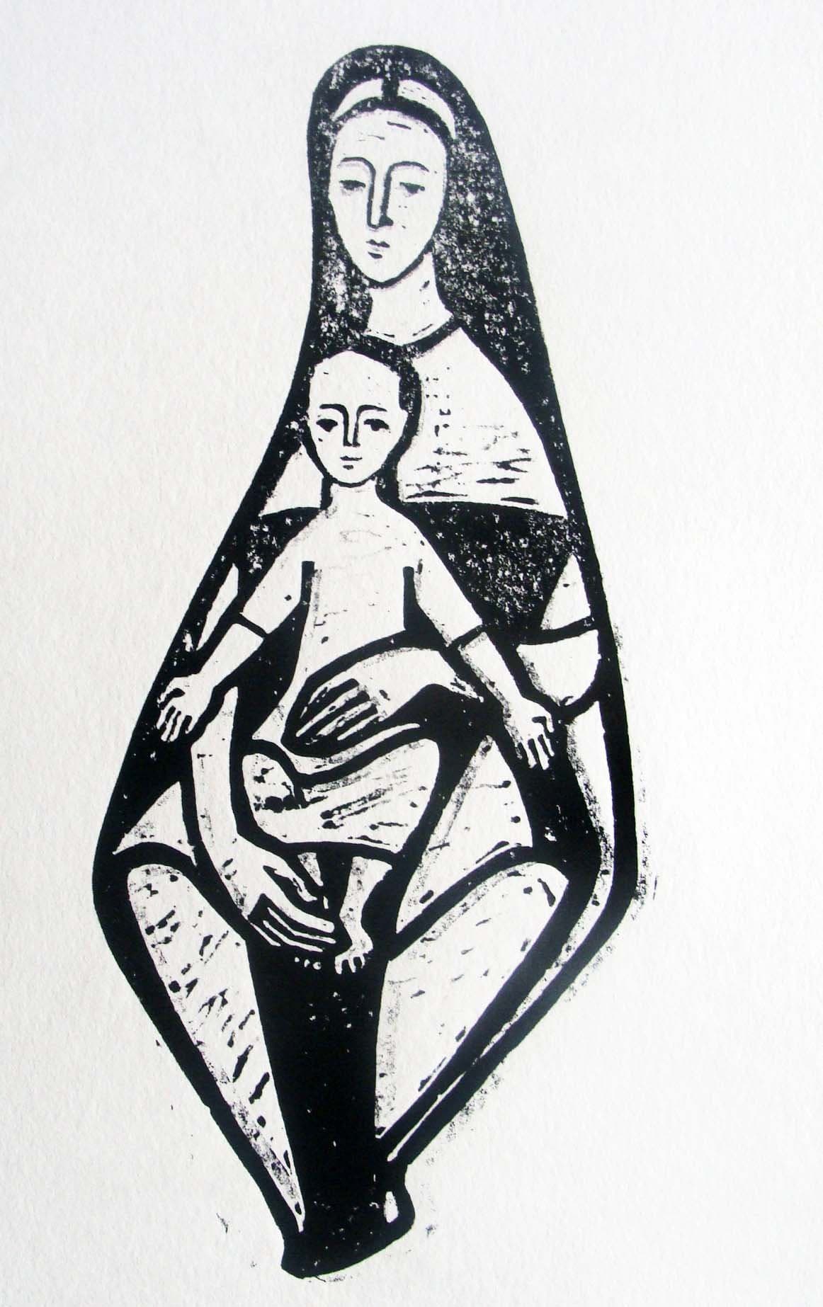 Muttergottes mit Kind