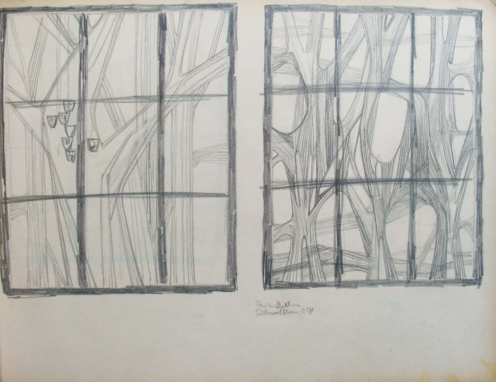 Fensterentwurf Rathaus Schmidtheim