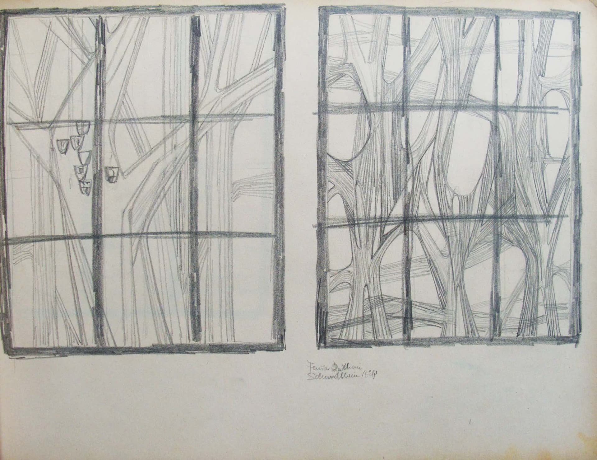 Fensterentwurf Rathaus Schmidtheim