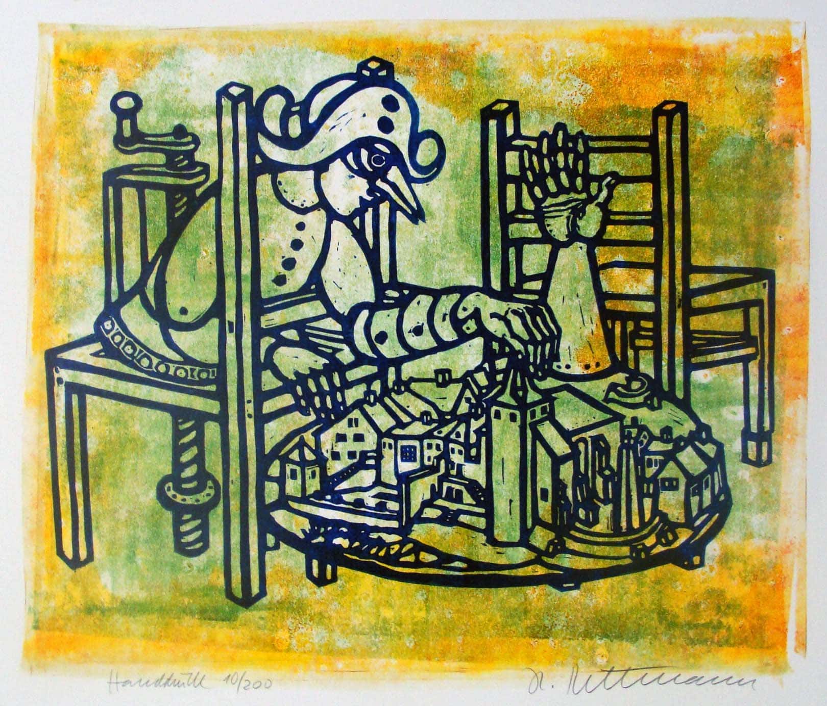 Harlekin und Kronenburg