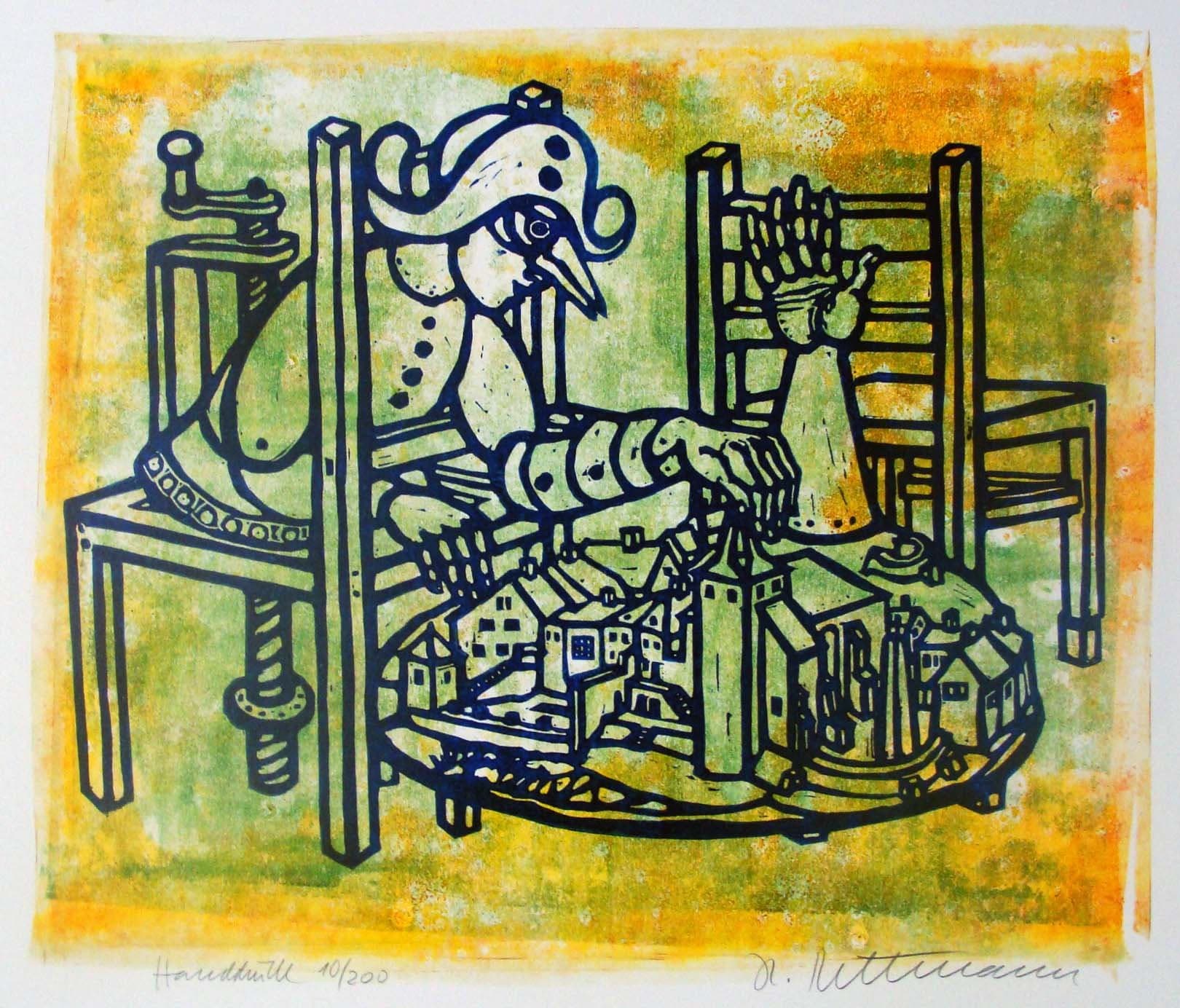 Harlekin und Kronenburg