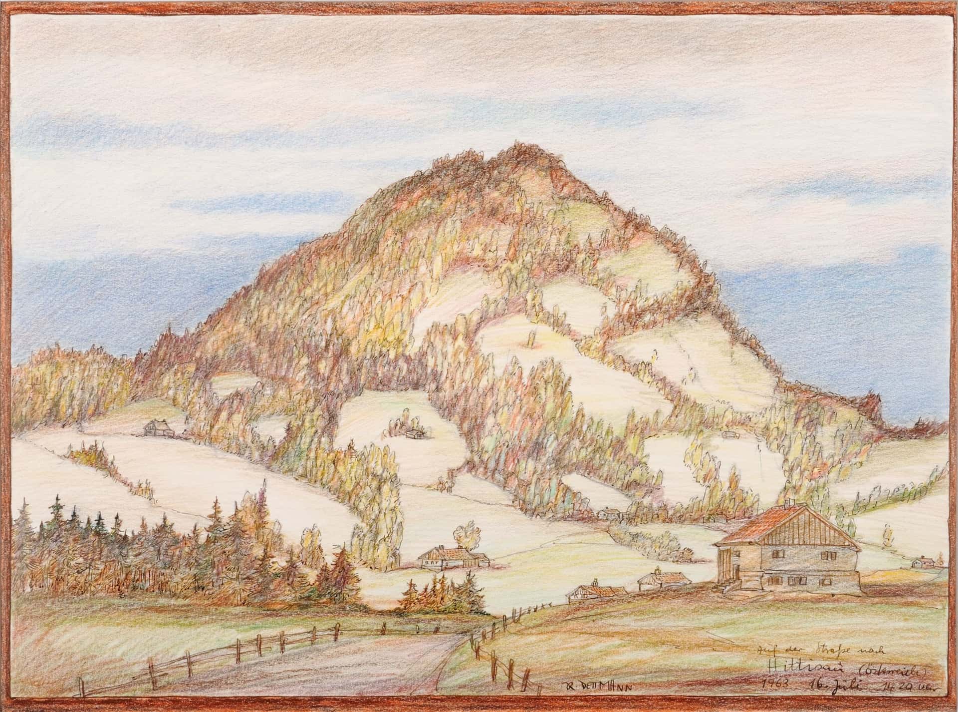 Auf der Straße nach Hittisau