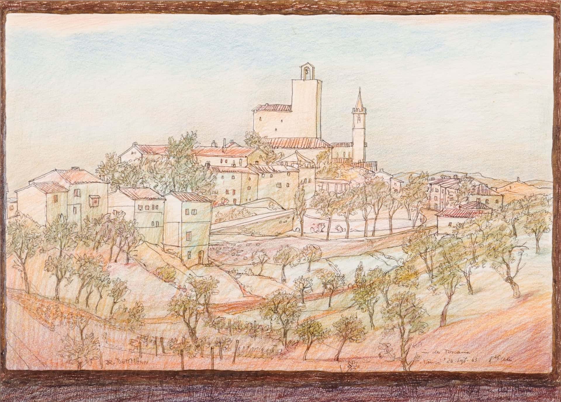 In der Toskana, Vinci