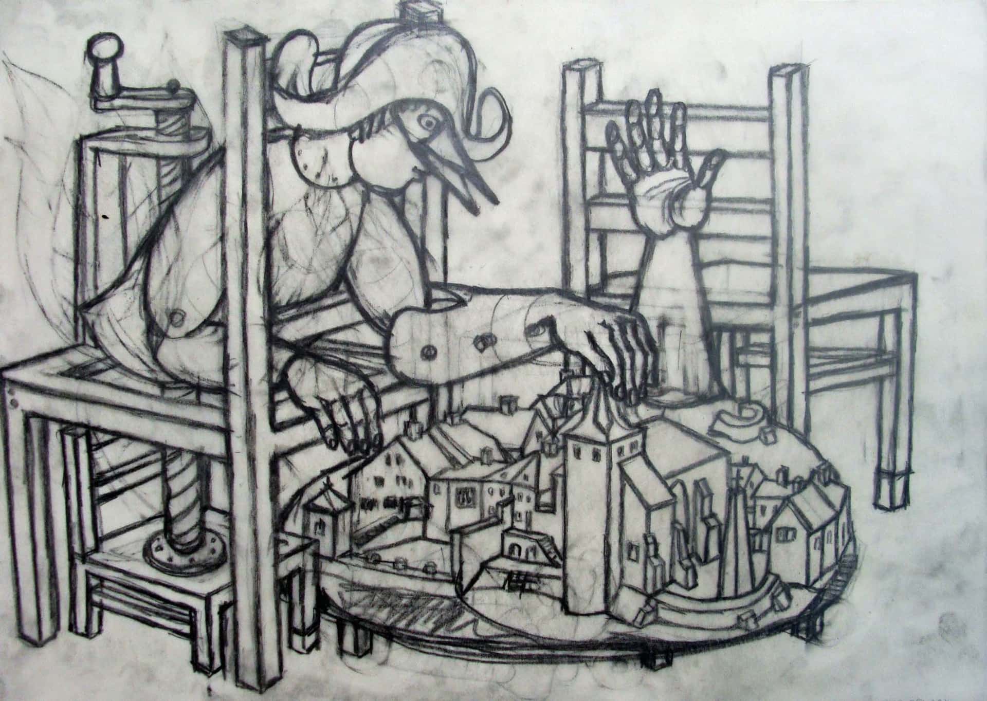 Kronenburg und Harlekin