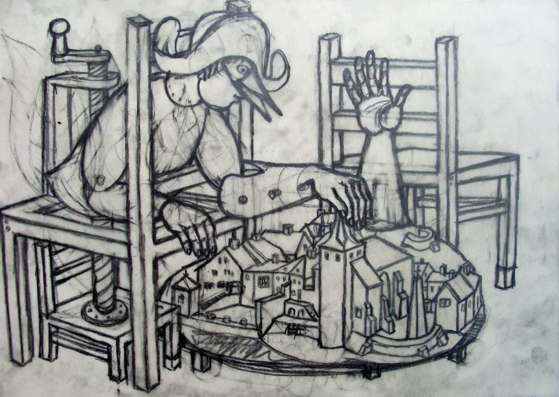 Kronenburg und Harlekin