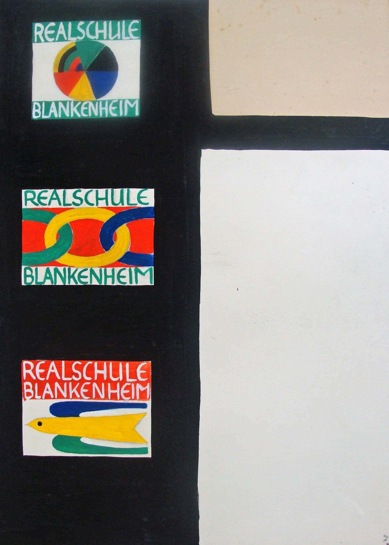 Wappenentwürfe Realschule Blankenheim