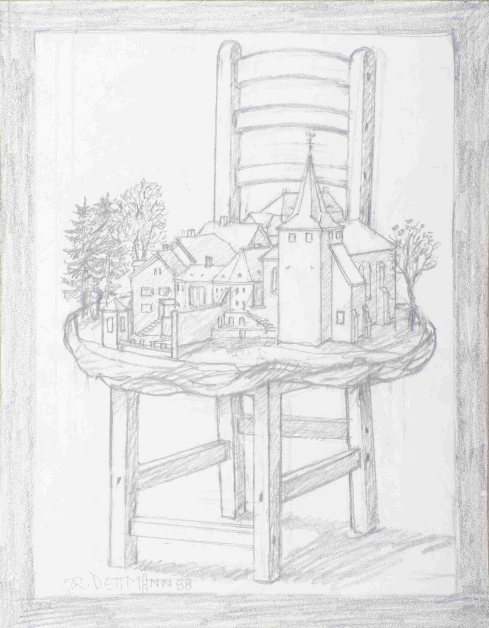 Kronenburg auf Stuhl