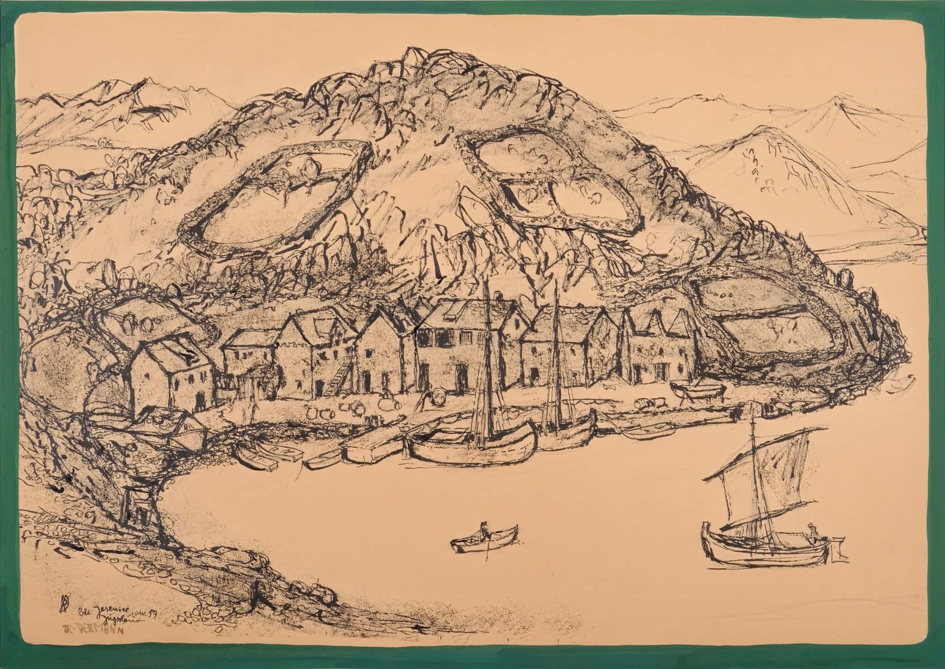 Bei Jesenice, Jugoslawien