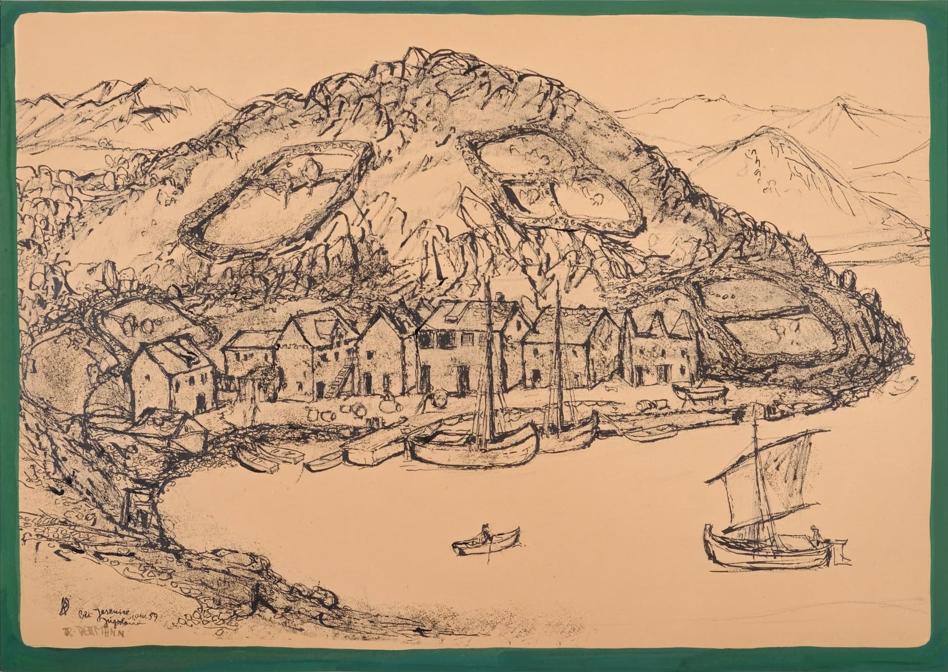 Bei Jesenice, Jugoslawien