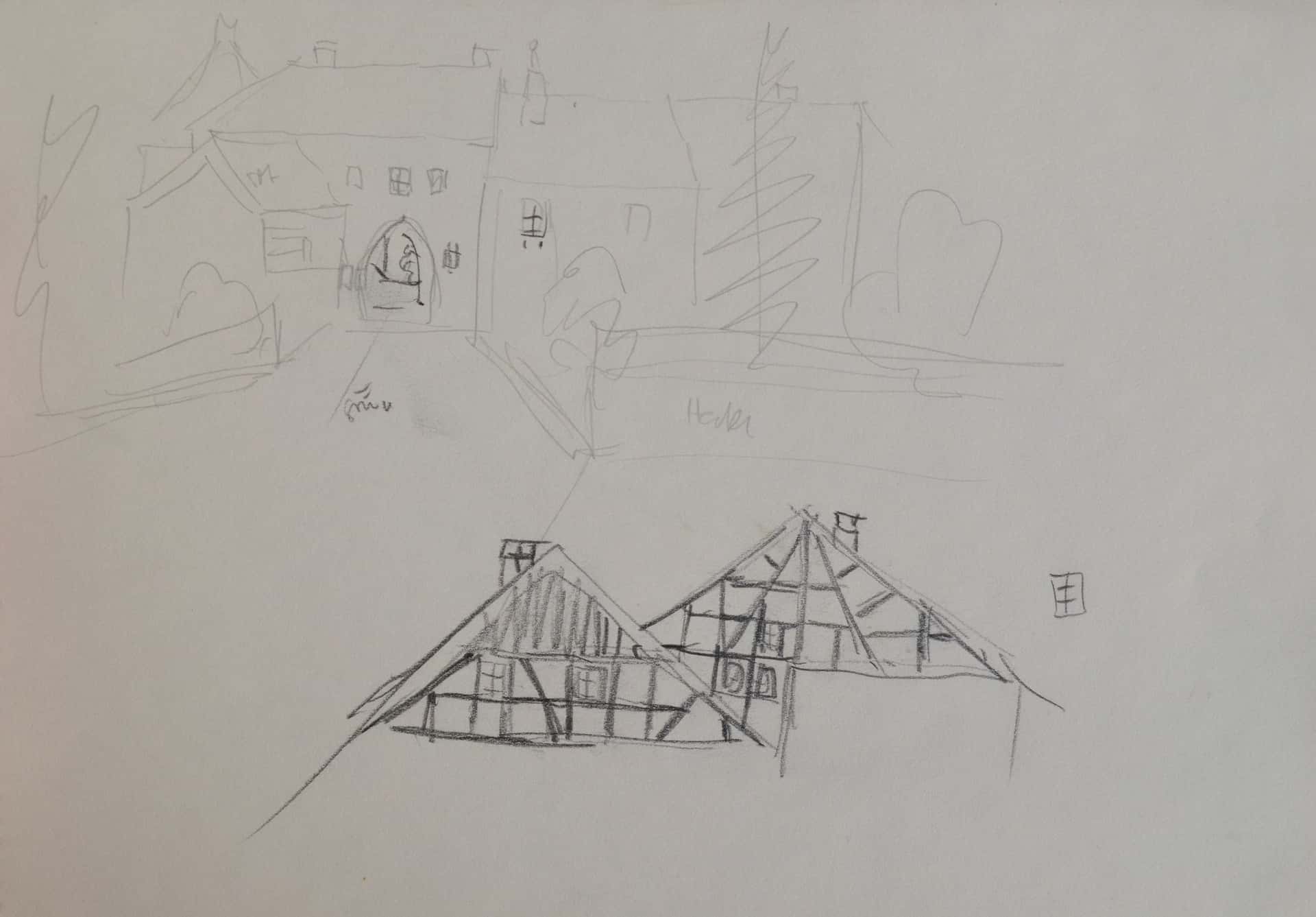 Nordtor Kronenburg/Hausgiebel